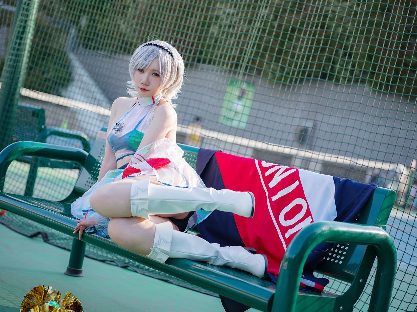 图片[21]-麻花麻花酱  – 啦啦队[24P] – 速更版-美库