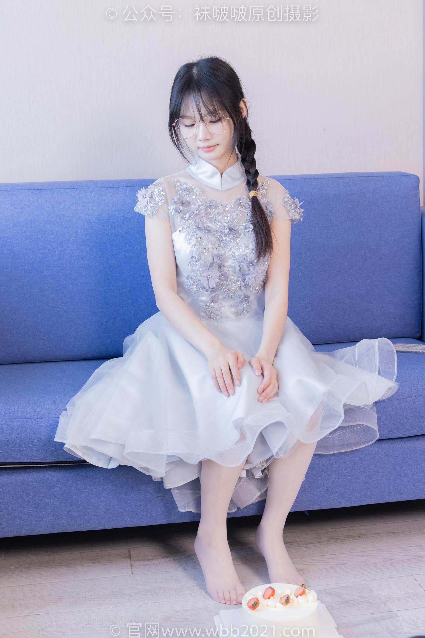 图片[105]-[BoBoSocks袜啵啵]NO.512 甜甜圈-高跟鞋、油亮薄白丝、袜踩奶油蛋糕剧情[143P] – 速更版-美库