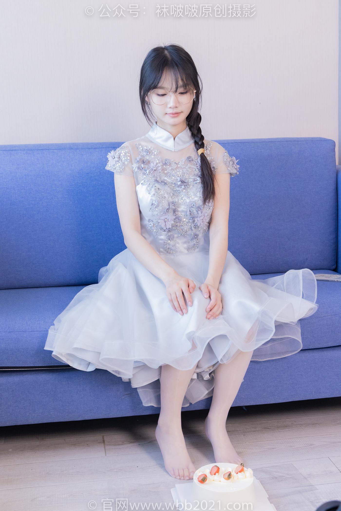 图片[106]-[BoBoSocks袜啵啵]NO.512 甜甜圈-高跟鞋、油亮薄白丝、袜踩奶油蛋糕剧情[143P] – 速更版-美库