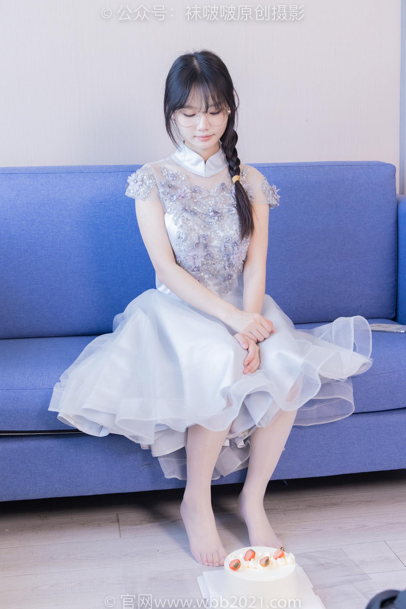 图片[107]-[BoBoSocks袜啵啵]NO.512 甜甜圈-高跟鞋、油亮薄白丝、袜踩奶油蛋糕剧情[143P] – 速更版-美库