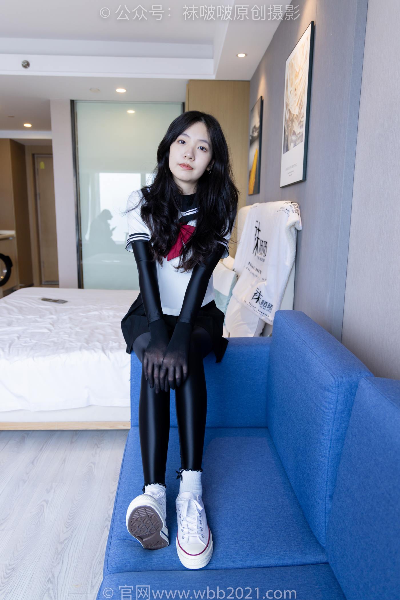 图片[29]-[BoBoSocks袜啵啵]NO.513 小甜豆 帆布鞋、白棉袜、厚黑丝五指袜、黑丝手套[113P] – 速更版-美库