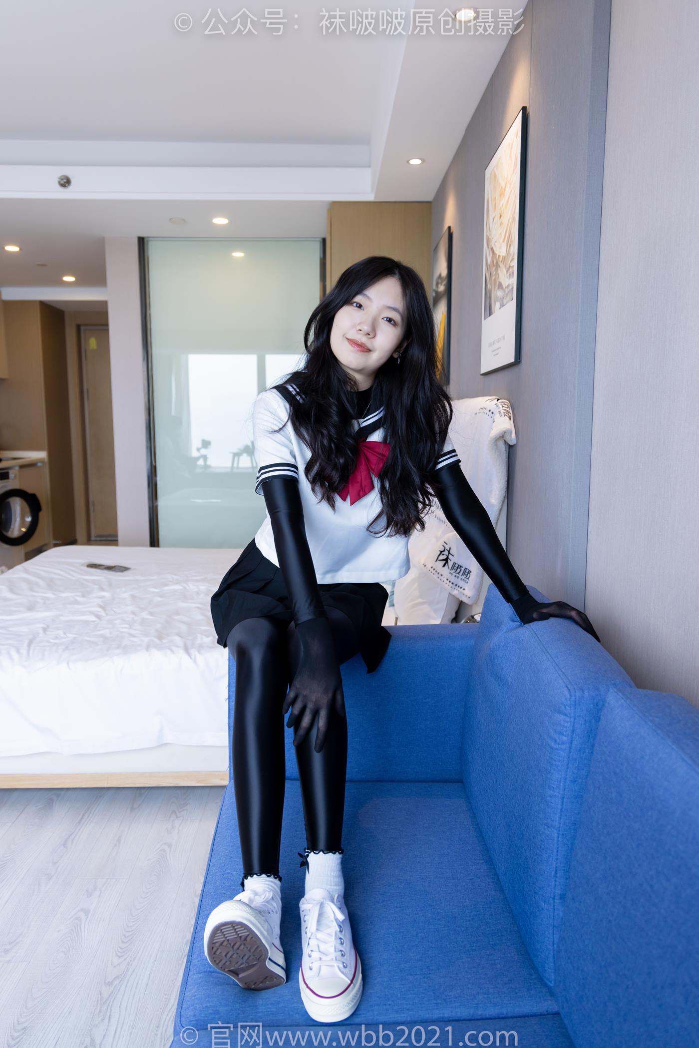 图片[30]-[BoBoSocks袜啵啵]NO.513 小甜豆 帆布鞋、白棉袜、厚黑丝五指袜、黑丝手套[113P] – 速更版-美库