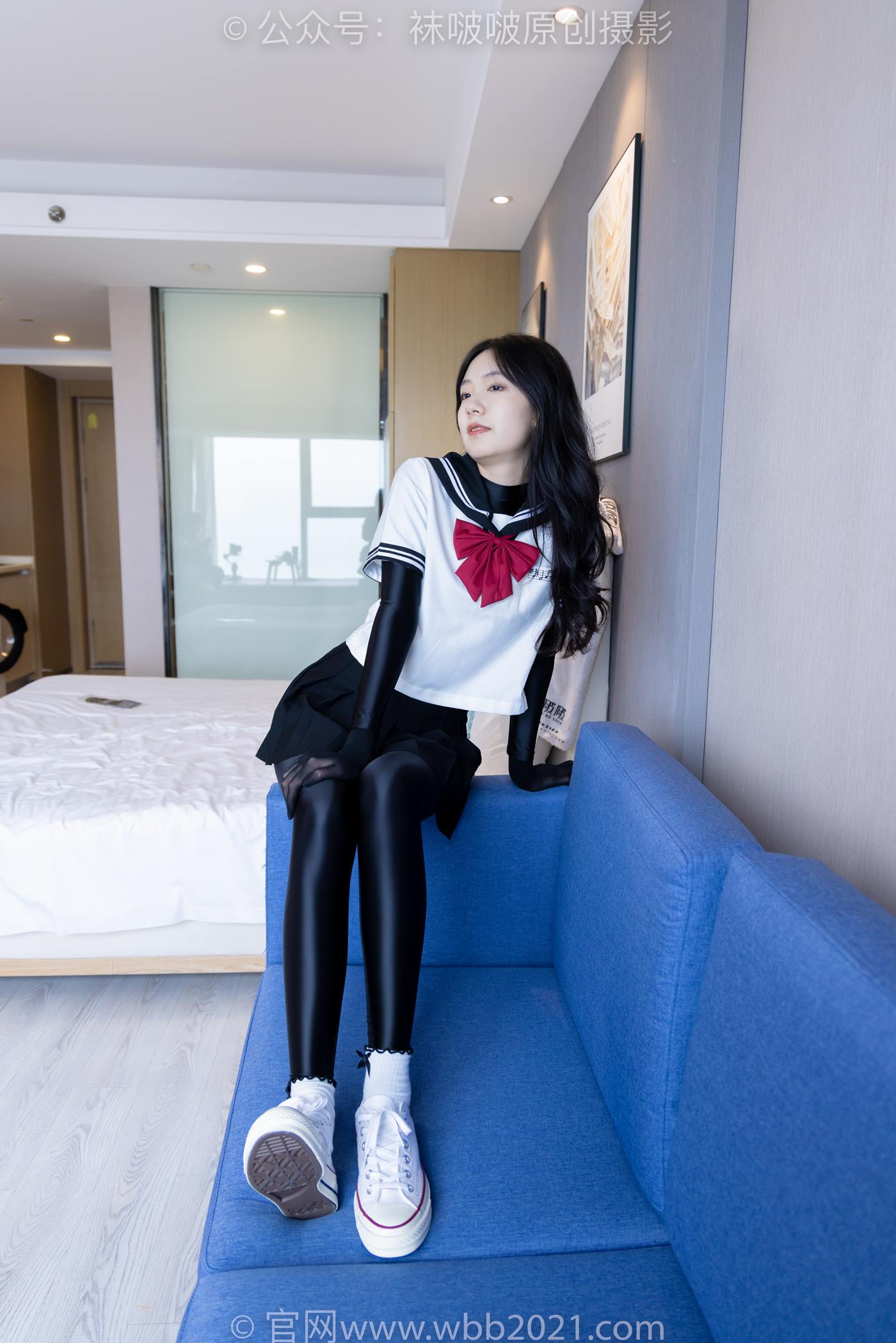 图片[31]-[BoBoSocks袜啵啵]NO.513 小甜豆 帆布鞋、白棉袜、厚黑丝五指袜、黑丝手套[113P] – 速更版-美库