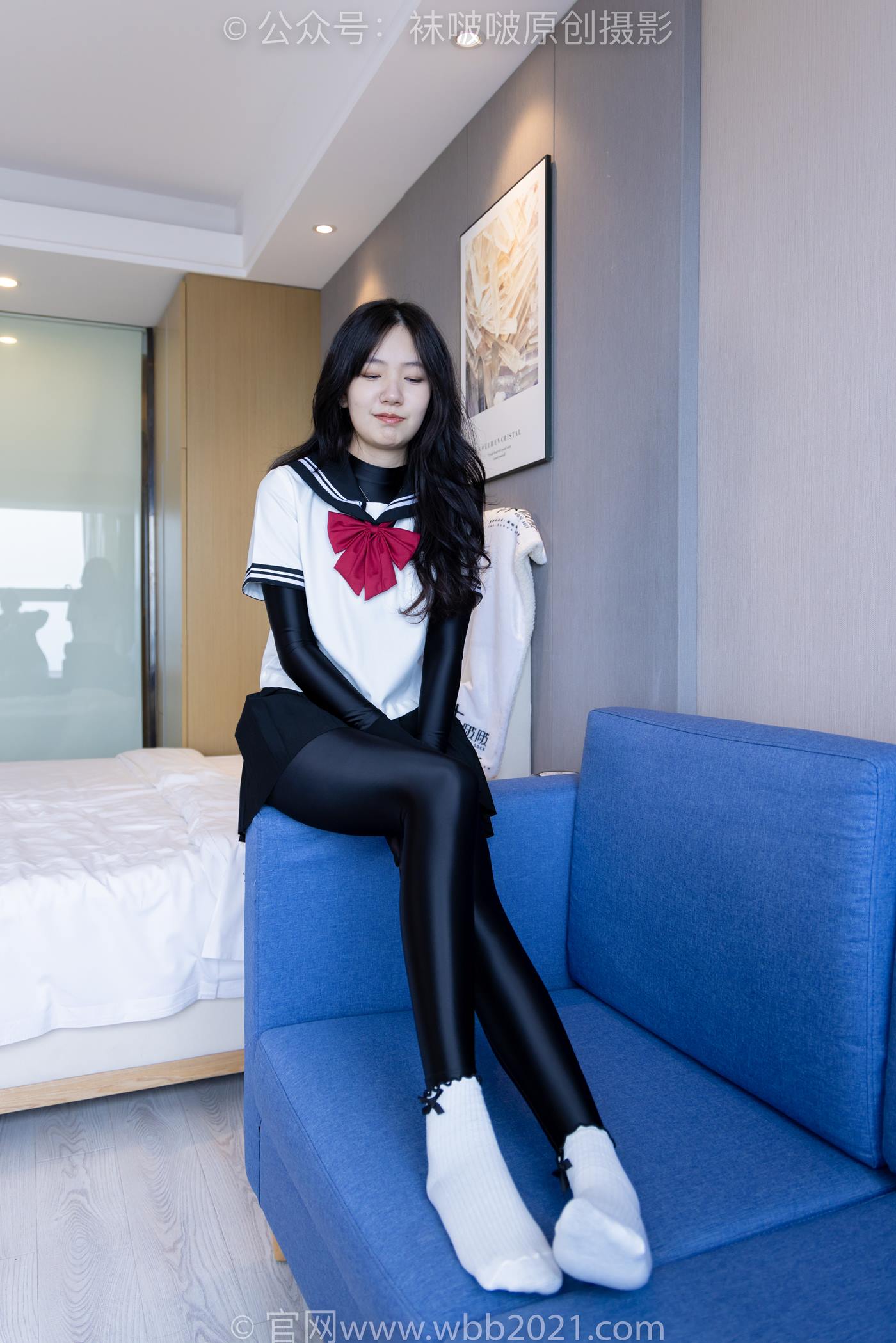 图片[39]-[BoBoSocks袜啵啵]NO.513 小甜豆 帆布鞋、白棉袜、厚黑丝五指袜、黑丝手套[113P] – 速更版-美库