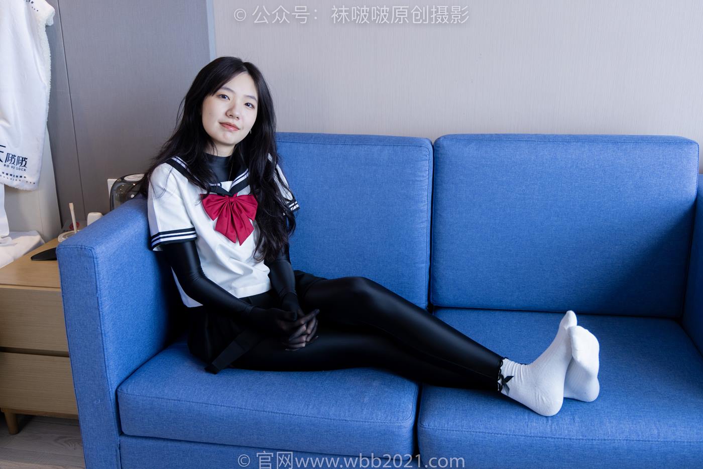 图片[46]-[BoBoSocks袜啵啵]NO.513 小甜豆 帆布鞋、白棉袜、厚黑丝五指袜、黑丝手套[113P] – 速更版-美库