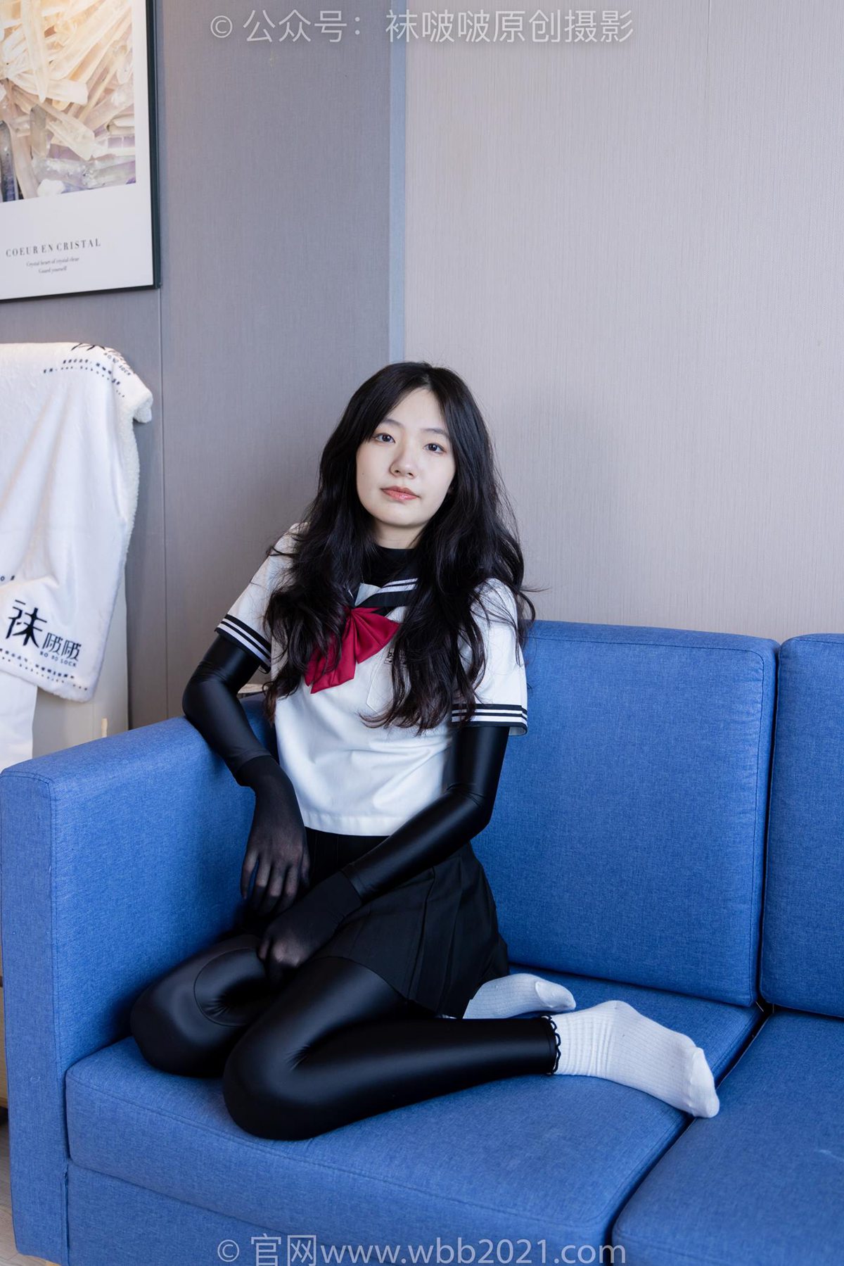 图片[56]-[BoBoSocks袜啵啵]NO.513 小甜豆 帆布鞋、白棉袜、厚黑丝五指袜、黑丝手套[113P] – 速更版-美库