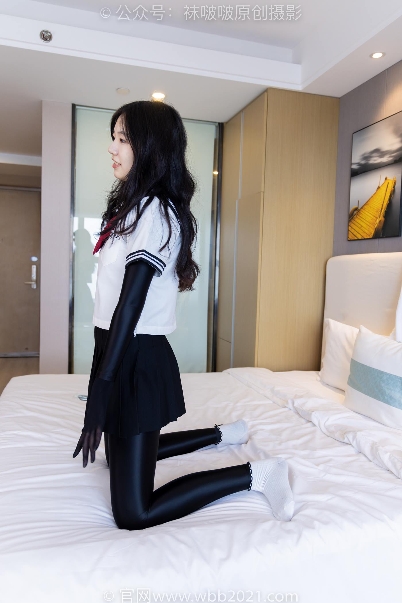 图片[72]-[BoBoSocks袜啵啵]NO.513 小甜豆 帆布鞋、白棉袜、厚黑丝五指袜、黑丝手套[113P] – 速更版-美库