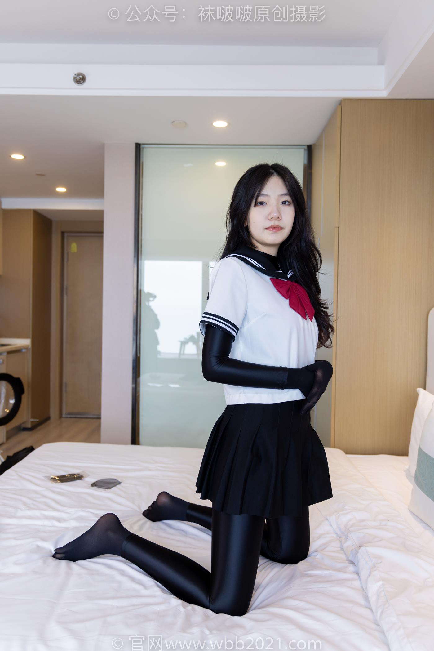 图片[82]-[BoBoSocks袜啵啵]NO.513 小甜豆 帆布鞋、白棉袜、厚黑丝五指袜、黑丝手套[113P] – 速更版-美库