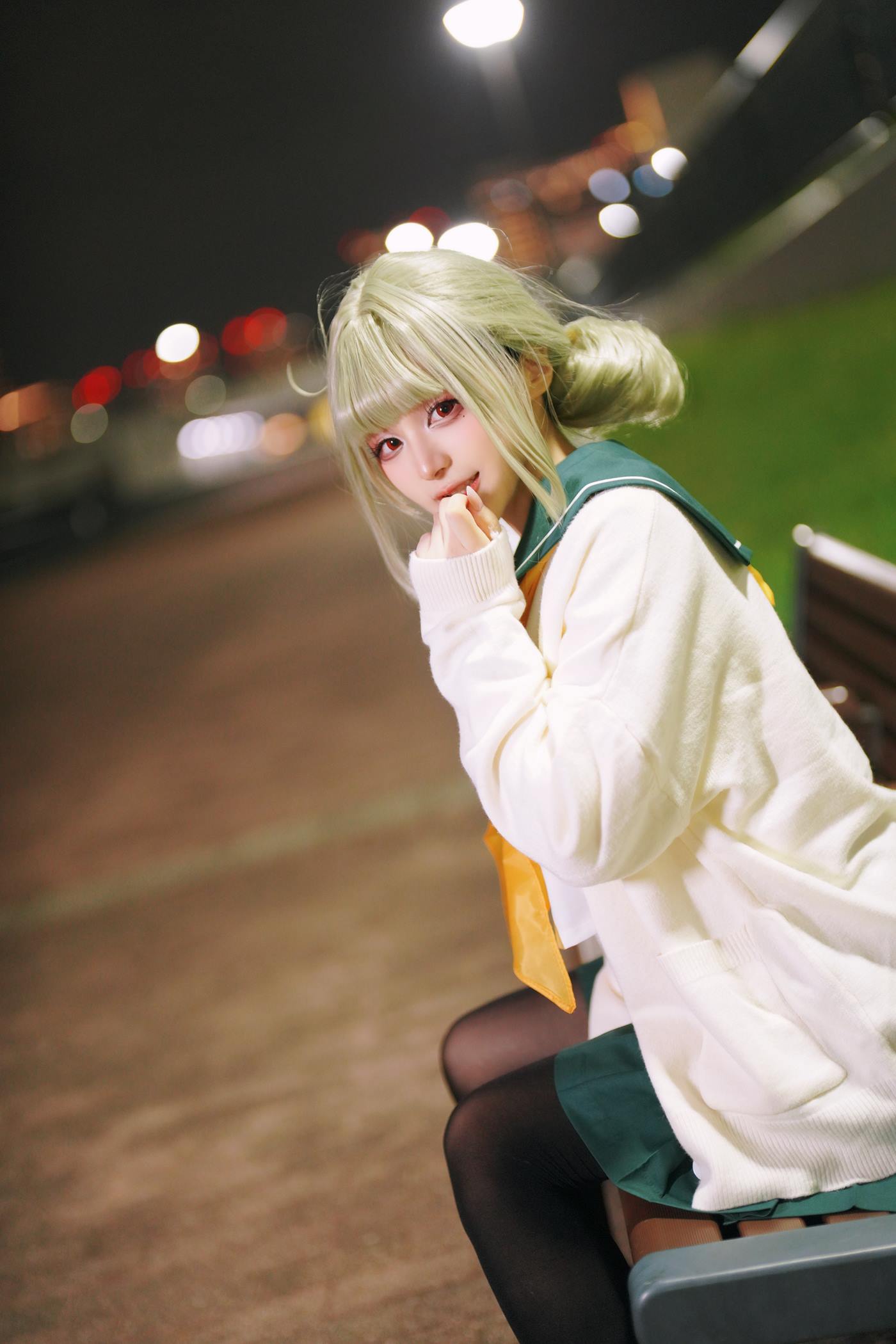 图片[10]-幼愛youmeko  – 小琪舞JK制服[36P] – 速更版-美库