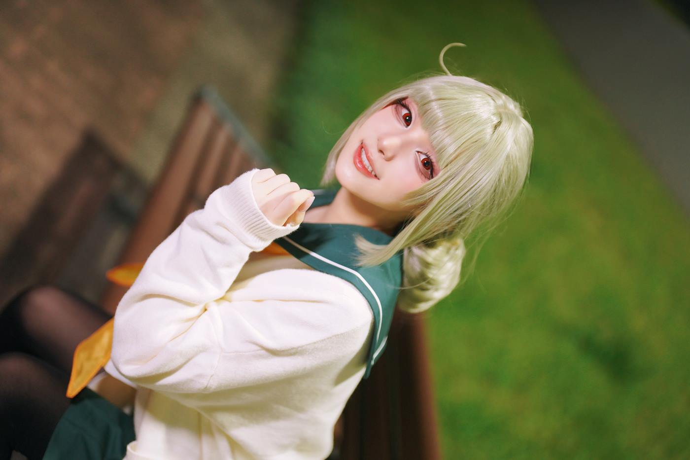 图片[12]-幼愛youmeko  – 小琪舞JK制服[36P] – 速更版-美库