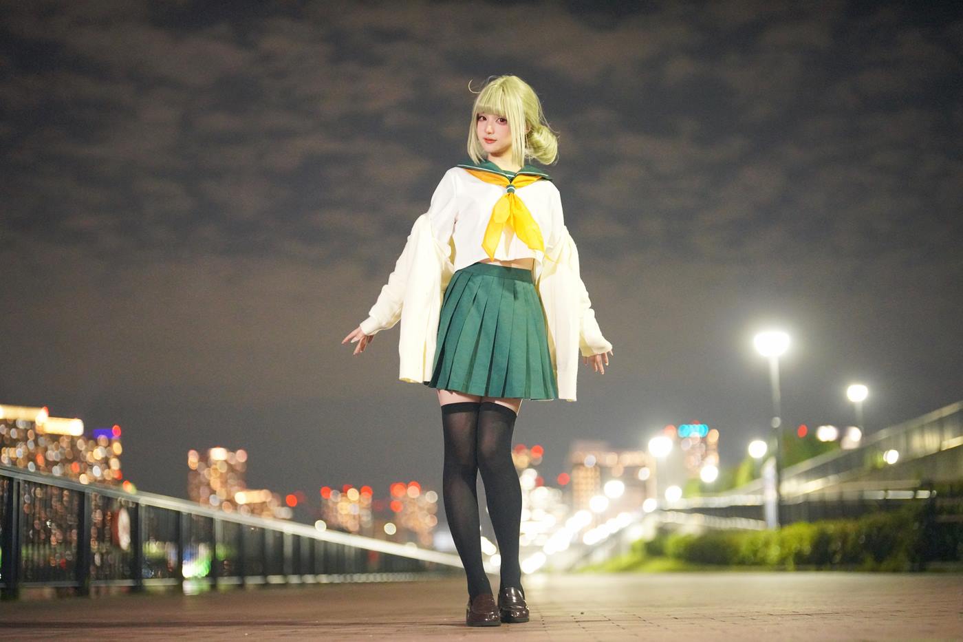 图片[18]-幼愛youmeko  – 小琪舞JK制服[36P] – 速更版-美库