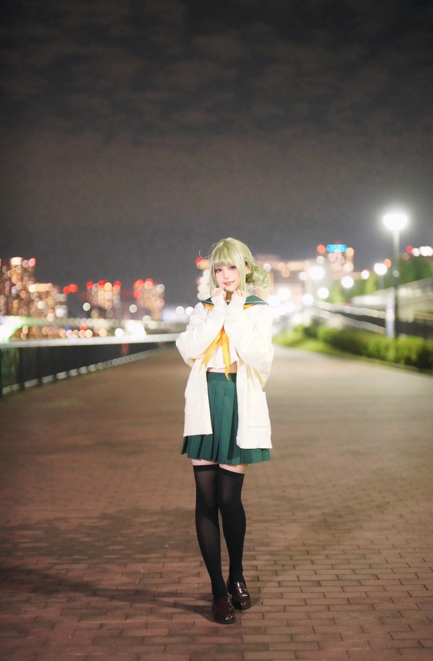 图片[20]-幼愛youmeko  – 小琪舞JK制服[36P] – 速更版-美库