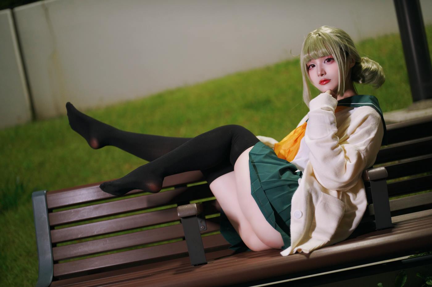 图片[24]-幼愛youmeko  – 小琪舞JK制服[36P] – 速更版-美库