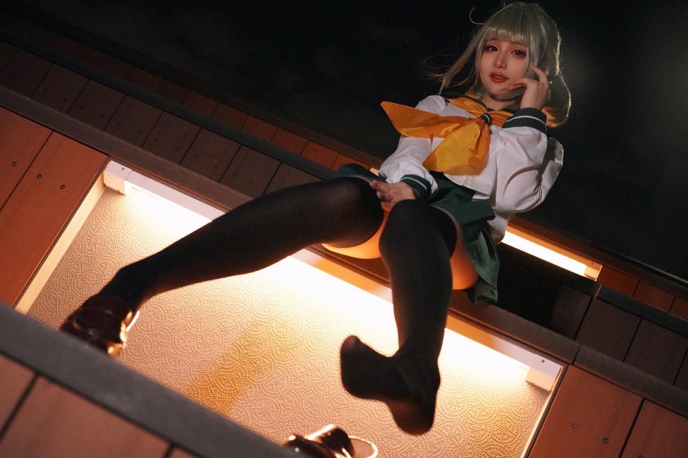 图片[36]-幼愛youmeko  – 小琪舞JK制服[36P] – 速更版-美库