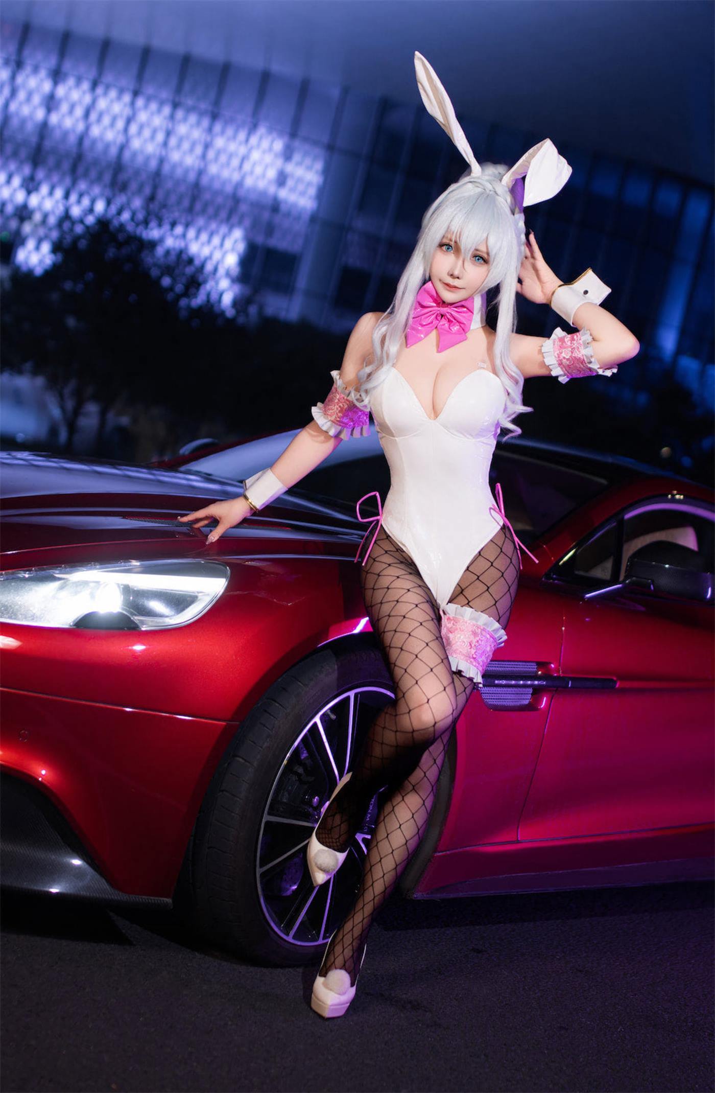 图片[12]-抱走莫子aa – 雪女跑车兔女郎[27P] – 速更版-美库