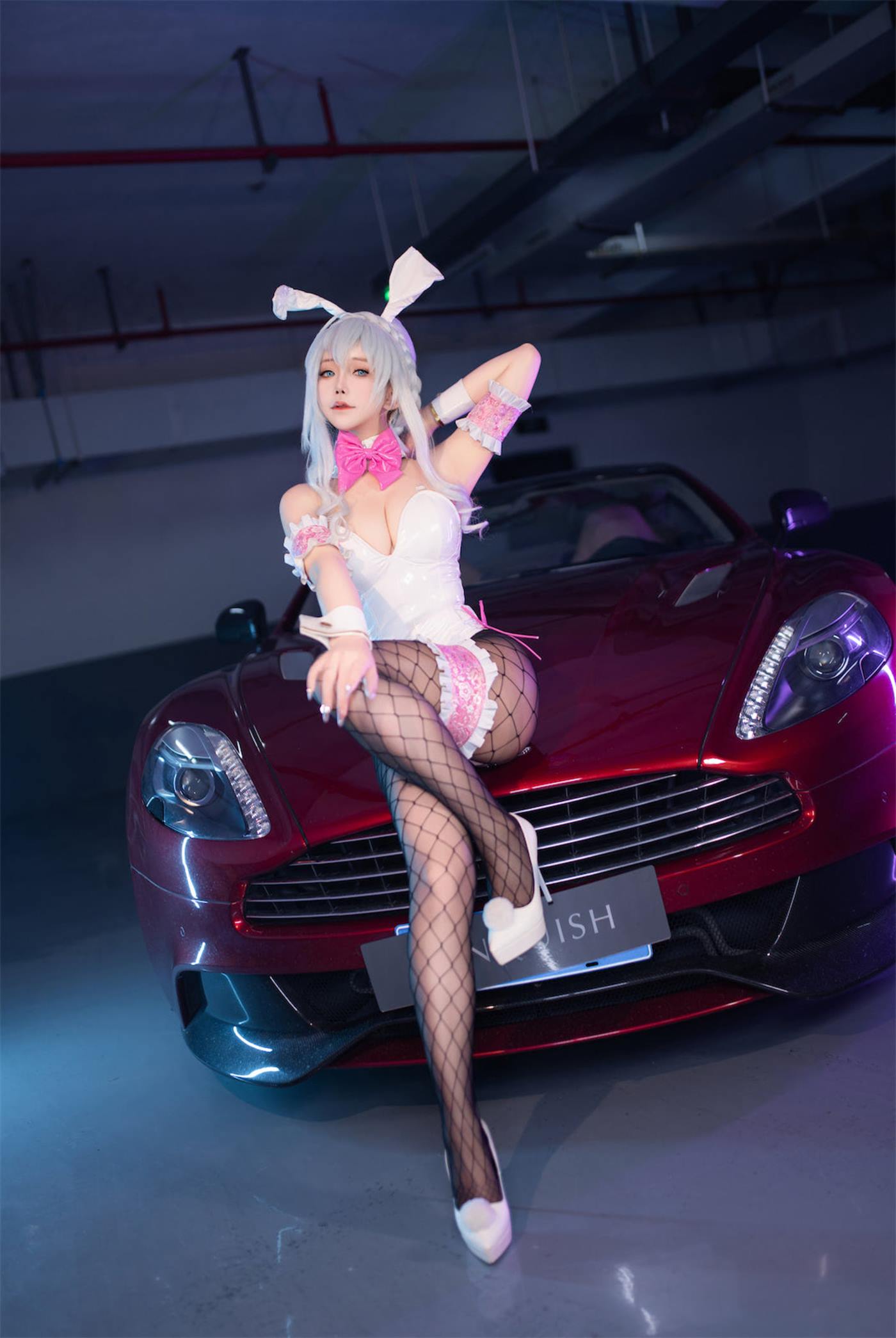 图片[18]-抱走莫子aa – 雪女跑车兔女郎[27P] – 速更版-美库