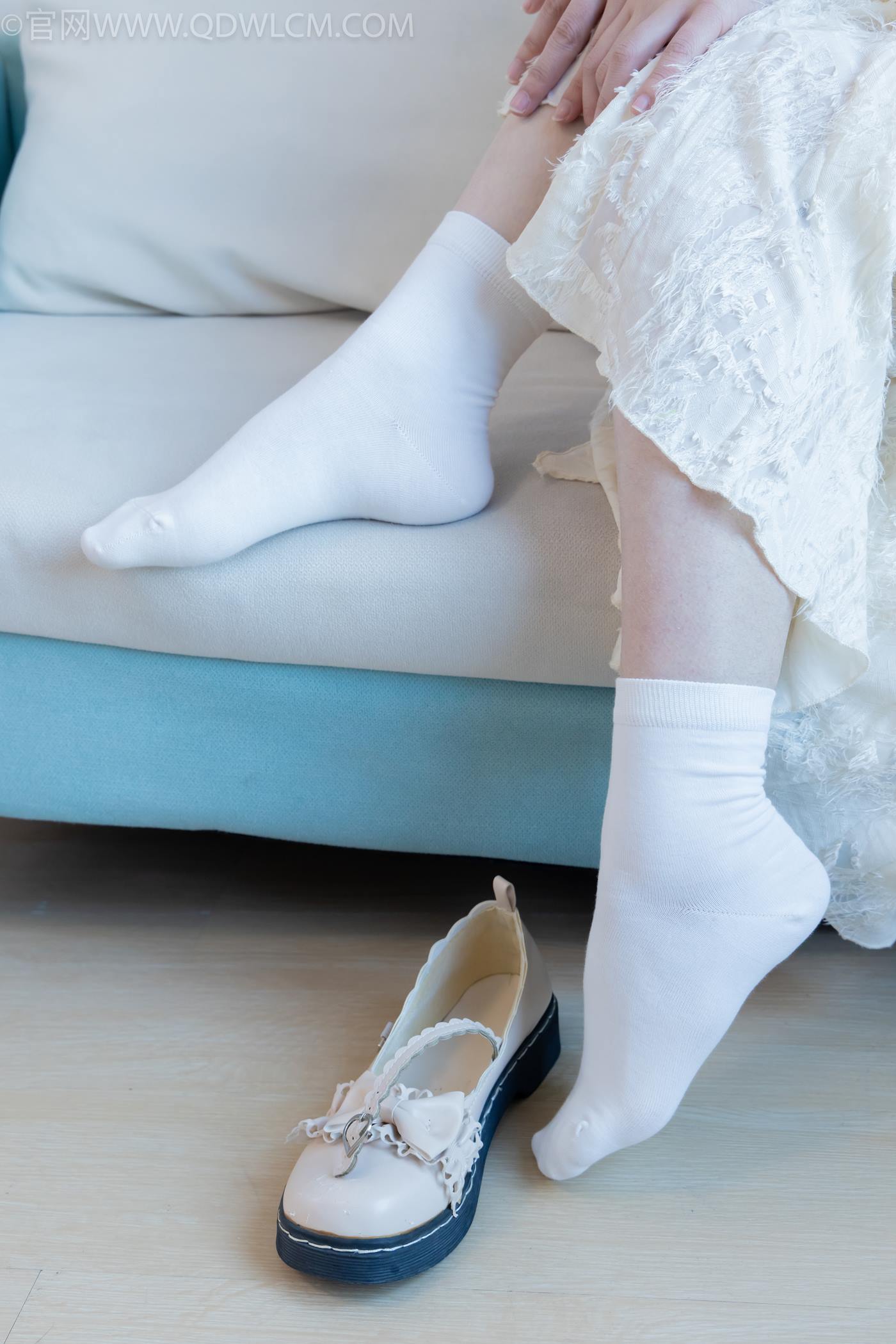 图片[65]-物恋传媒 NO.2281 曲奇-皮鞋、白棉袜、裸足[157P] – 速更版-美库