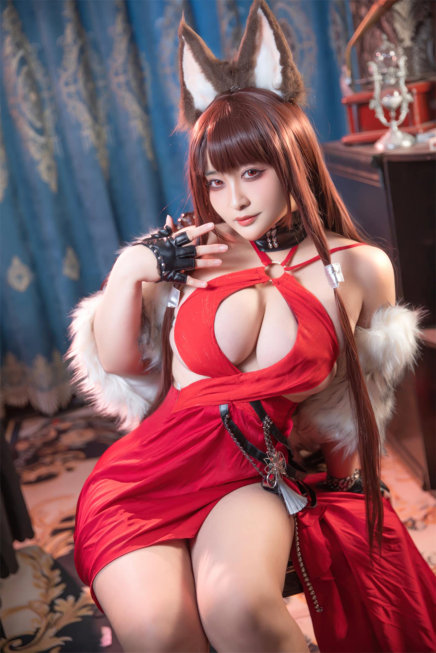 图片[10]-洛璃LoLiSAMA  – 碧蓝航线 赤城 礼服[30P] – 速更版-美库