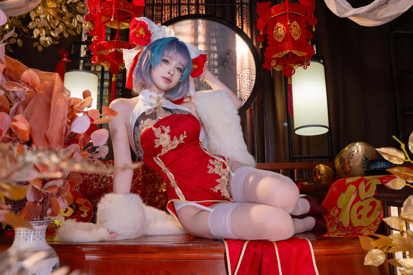 图片[11]-清水由乃 – 柴郡新春旗袍[43P] – 速更版-美库