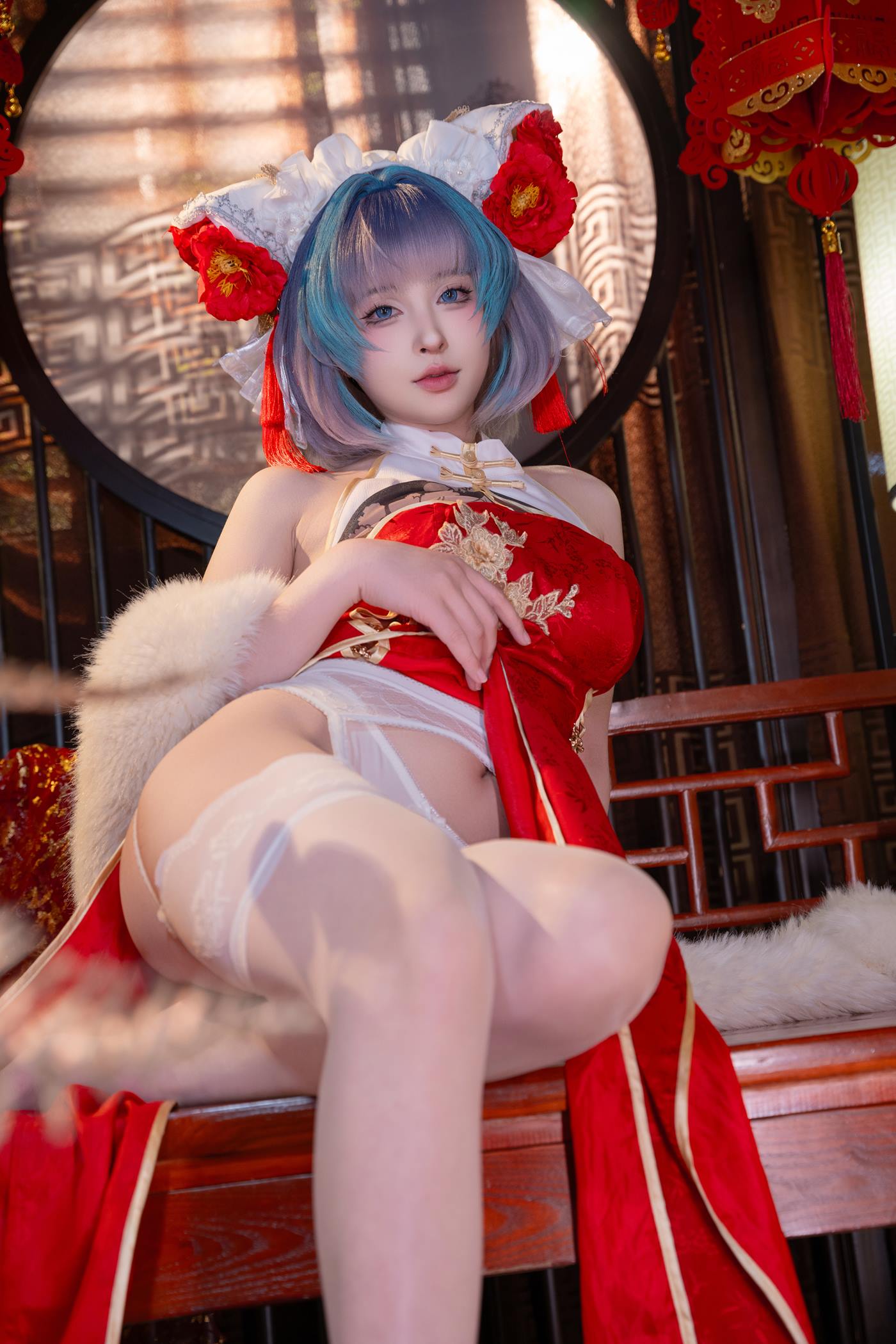 图片[13]-清水由乃 – 柴郡新春旗袍[43P] – 速更版-美库