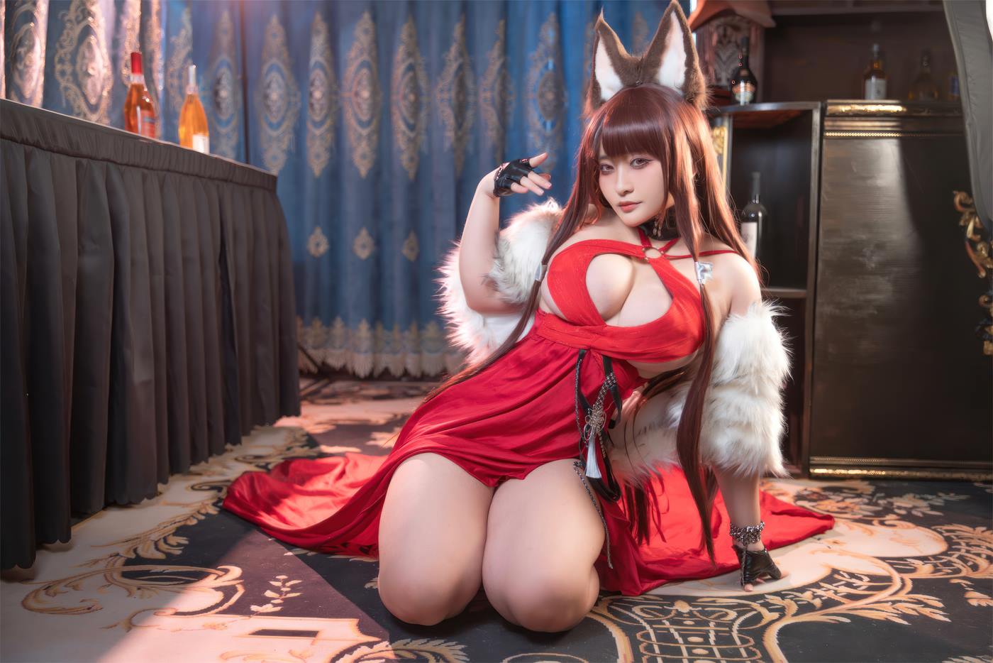 图片[25]-洛璃LoLiSAMA  – 碧蓝航线 赤城 礼服[30P] – 速更版-美库