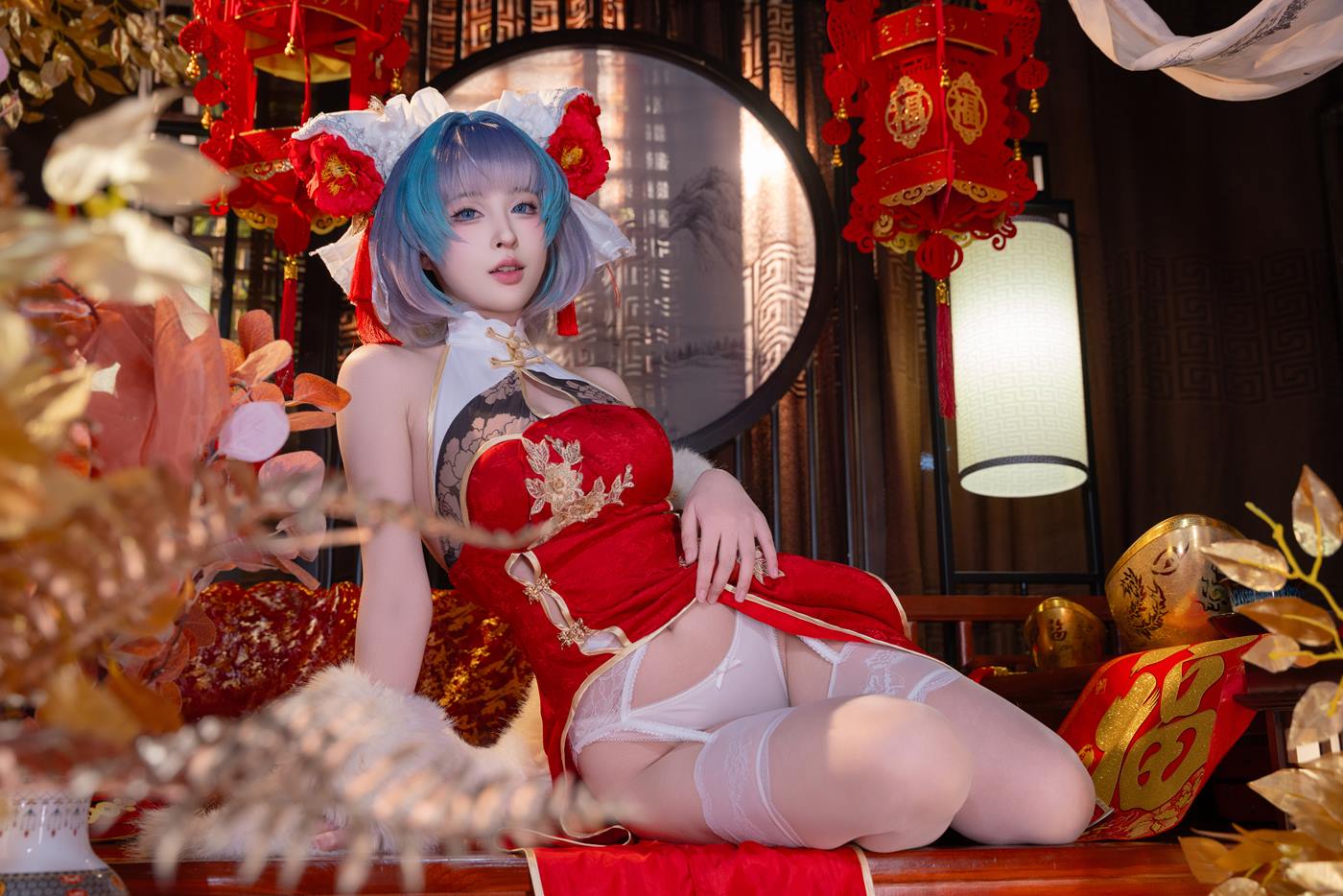 图片[17]-清水由乃 – 柴郡新春旗袍[43P] – 速更版-美库