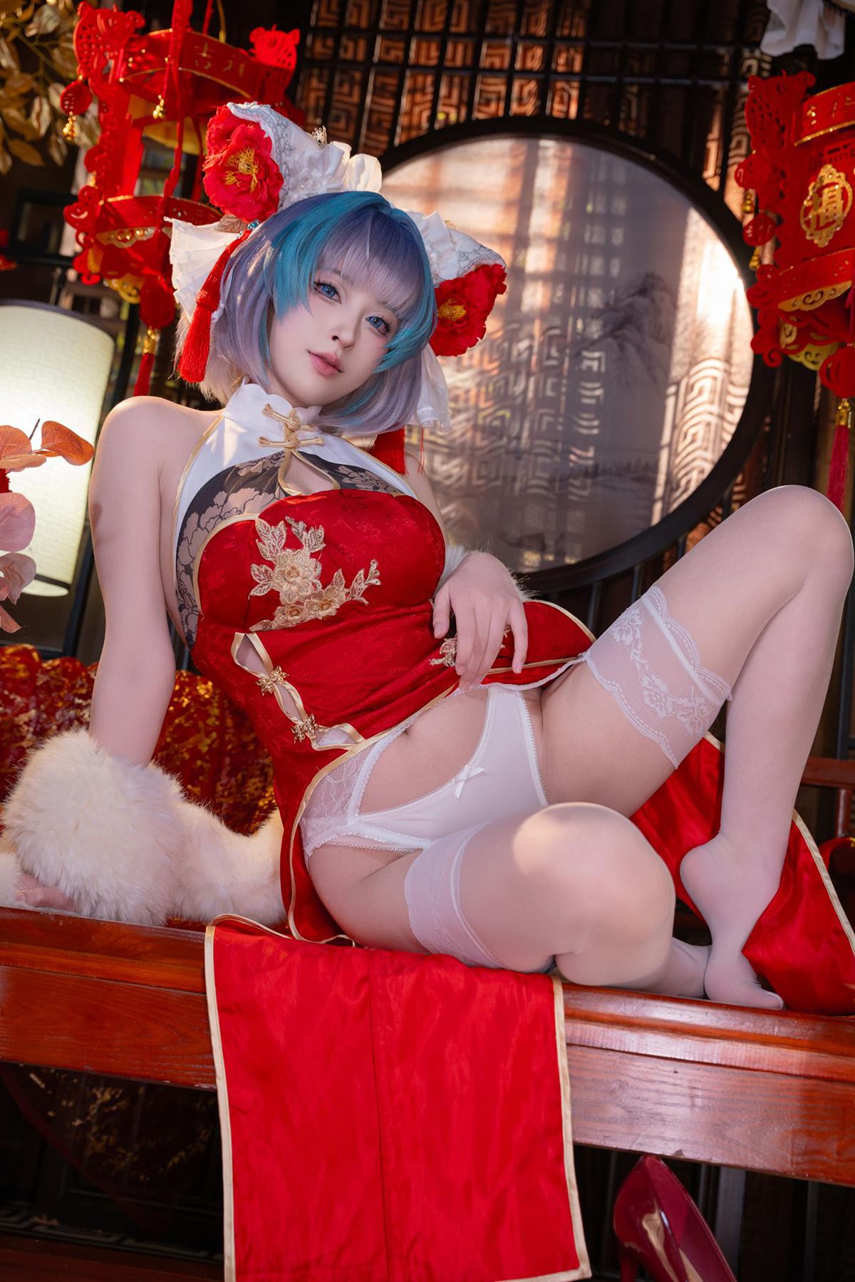 图片[19]-清水由乃 – 柴郡新春旗袍[43P] – 速更版-美库