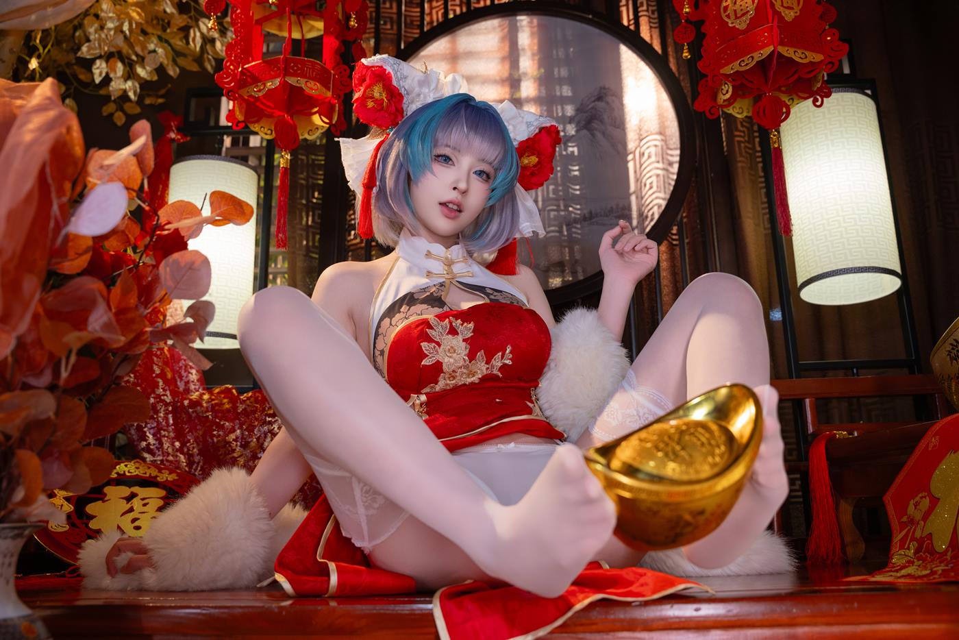 图片[22]-清水由乃 – 柴郡新春旗袍[43P] – 速更版-美库