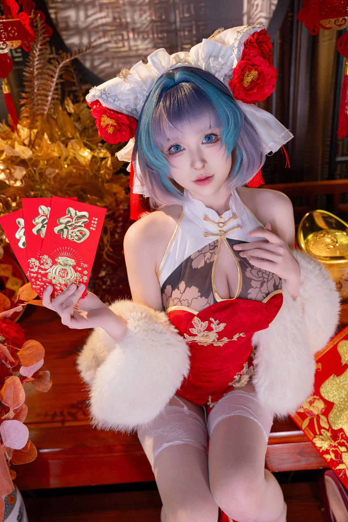 图片[25]-清水由乃 – 柴郡新春旗袍[43P] – 速更版-美库