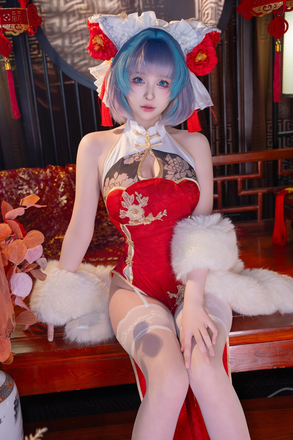 图片[37]-清水由乃 – 柴郡新春旗袍[43P] – 速更版-美库