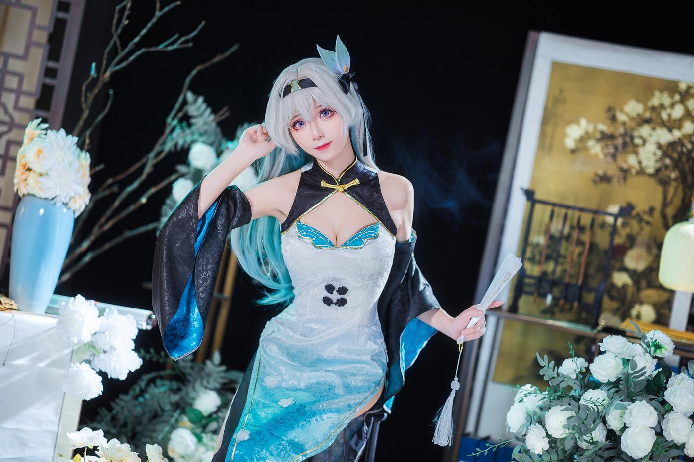 图片[11]-Tomoyo酱 – 星穹铁道 流萤旗袍[24P] – 速更版-美库