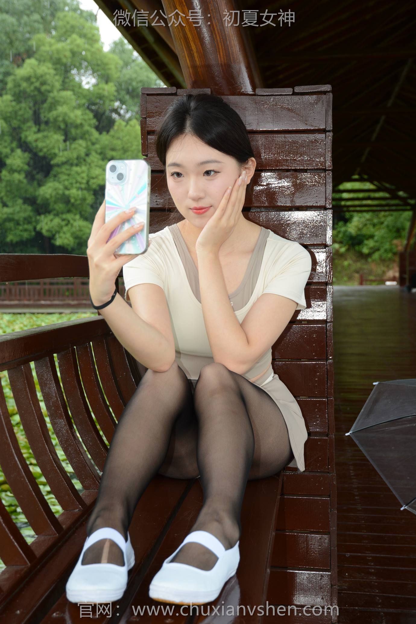 图片[46]-初夏女神 NO.272 环环 黑白一带[99P] – 速更版-美库