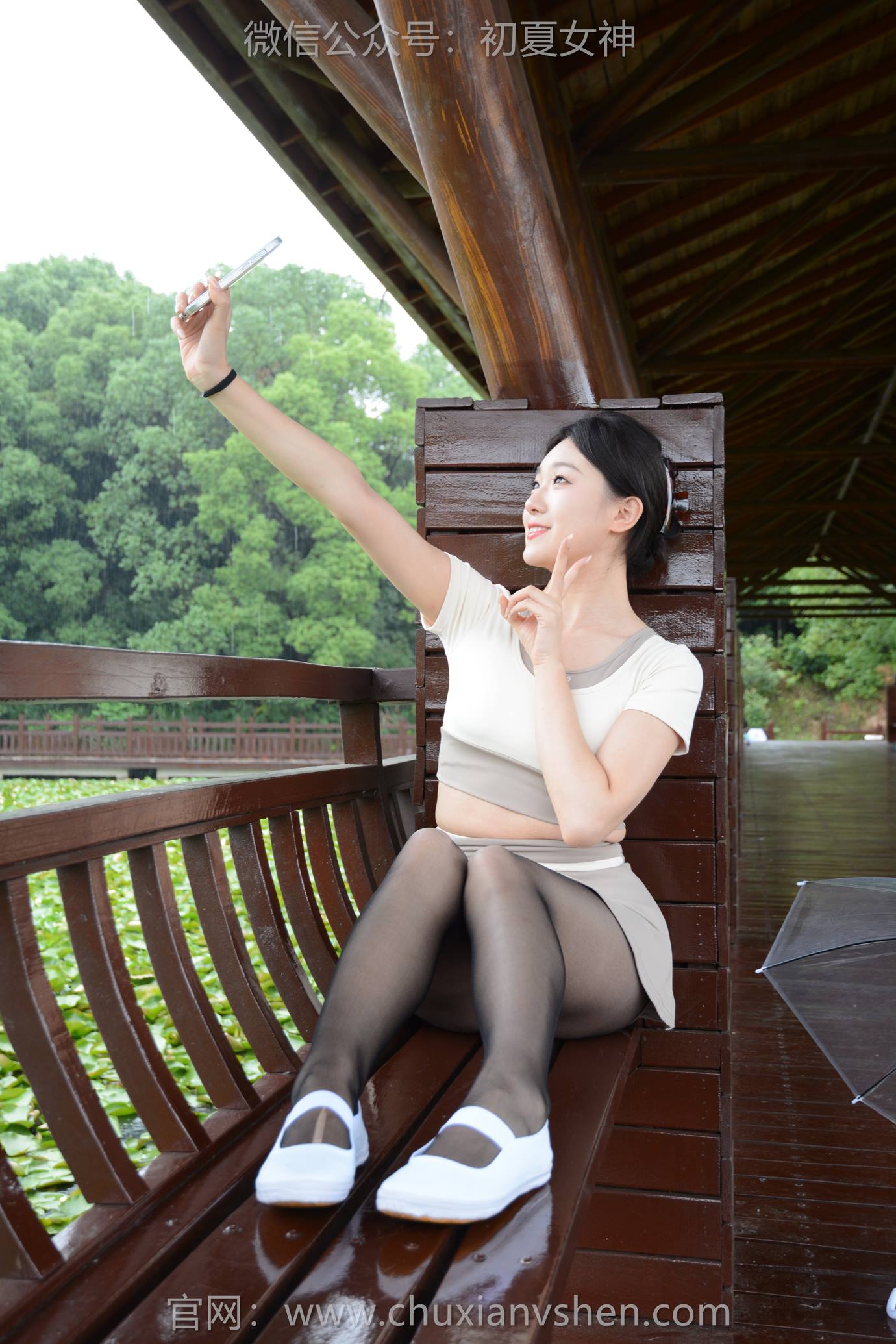 图片[49]-初夏女神 NO.272 环环 黑白一带[99P] – 速更版-美库