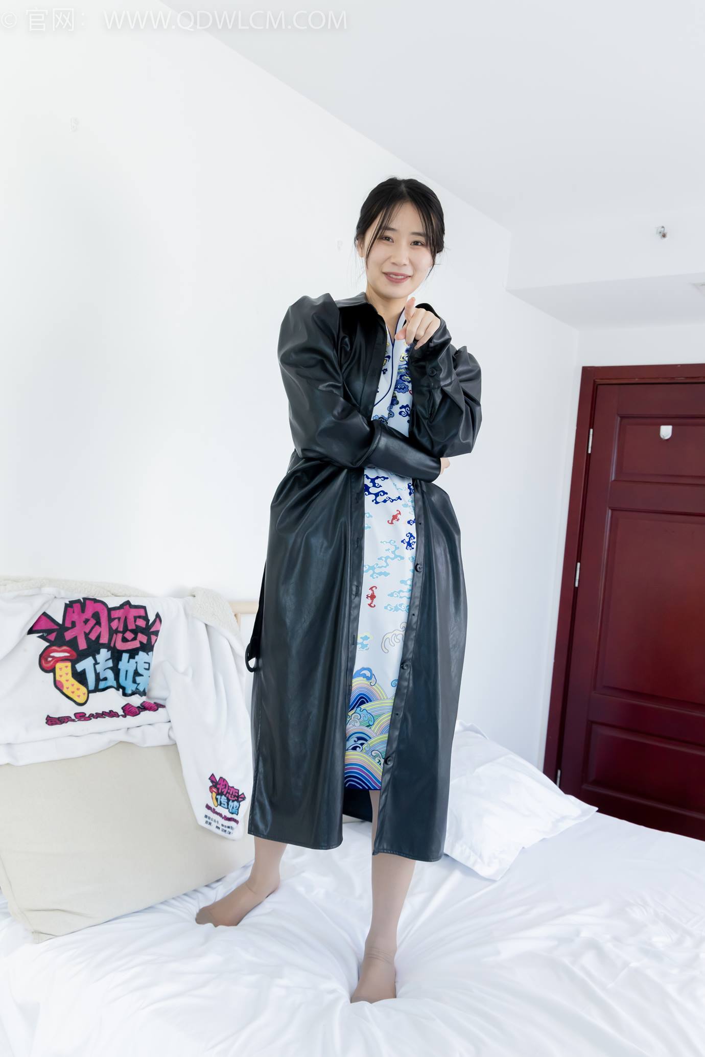 图片[86]-物恋传媒 NO.2284 菜菜-高跟鞋、薄灰丝、盖被子睡觉剧情[135P] – 速更版-美库