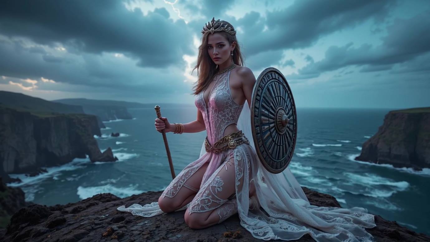 图片[12]-[AI Video]Mystical TTRPG Ambient Music with Celestial Goddesses[20P] – 速更版-美库