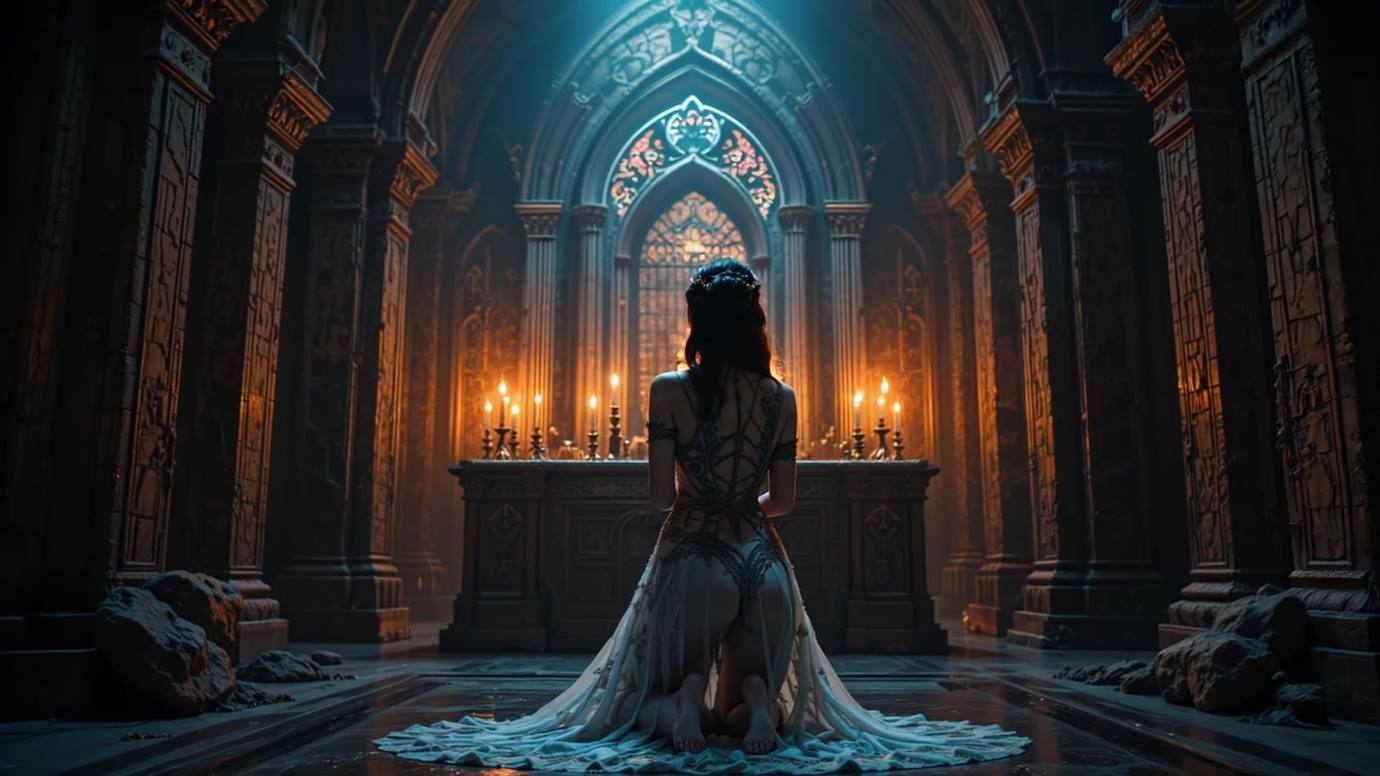 图片[18]-[AI Video]Mystical TTRPG Ambient Music with Celestial Goddesses[20P] – 速更版-美库