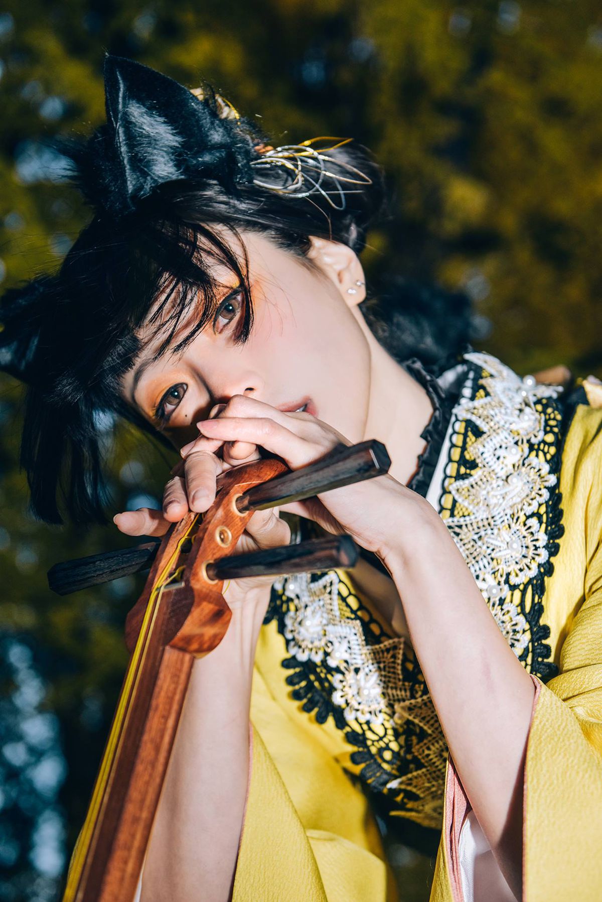 图片[24]-Ely_eee(ElyEE子)  – Ginkgo Black Cat 銀杏黑貓[23P] – 速更版-美库