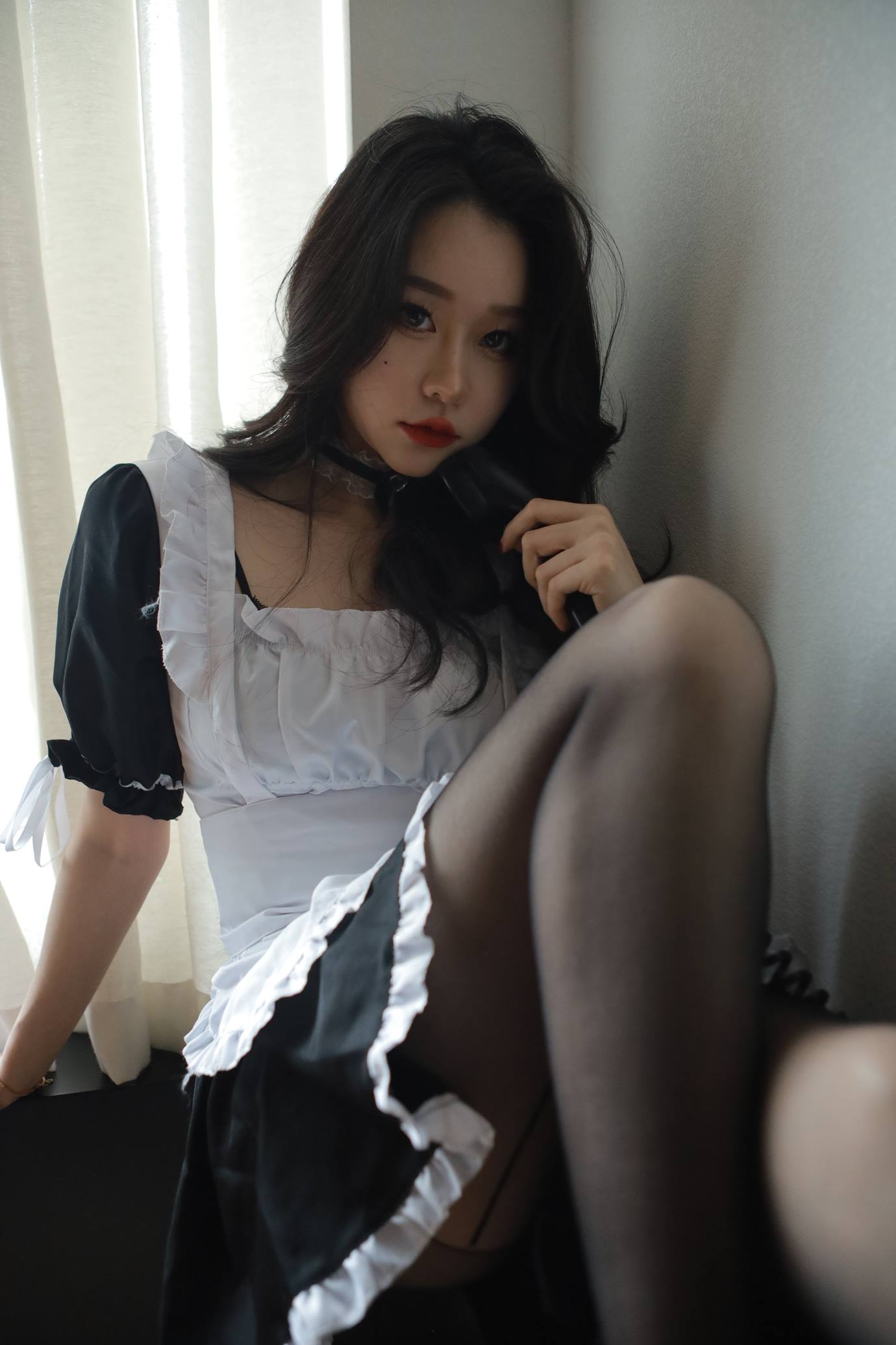 图片[88]-Sia不吃鱼 – 俏皮大奶女仆系列[98P] – 速更版-美库