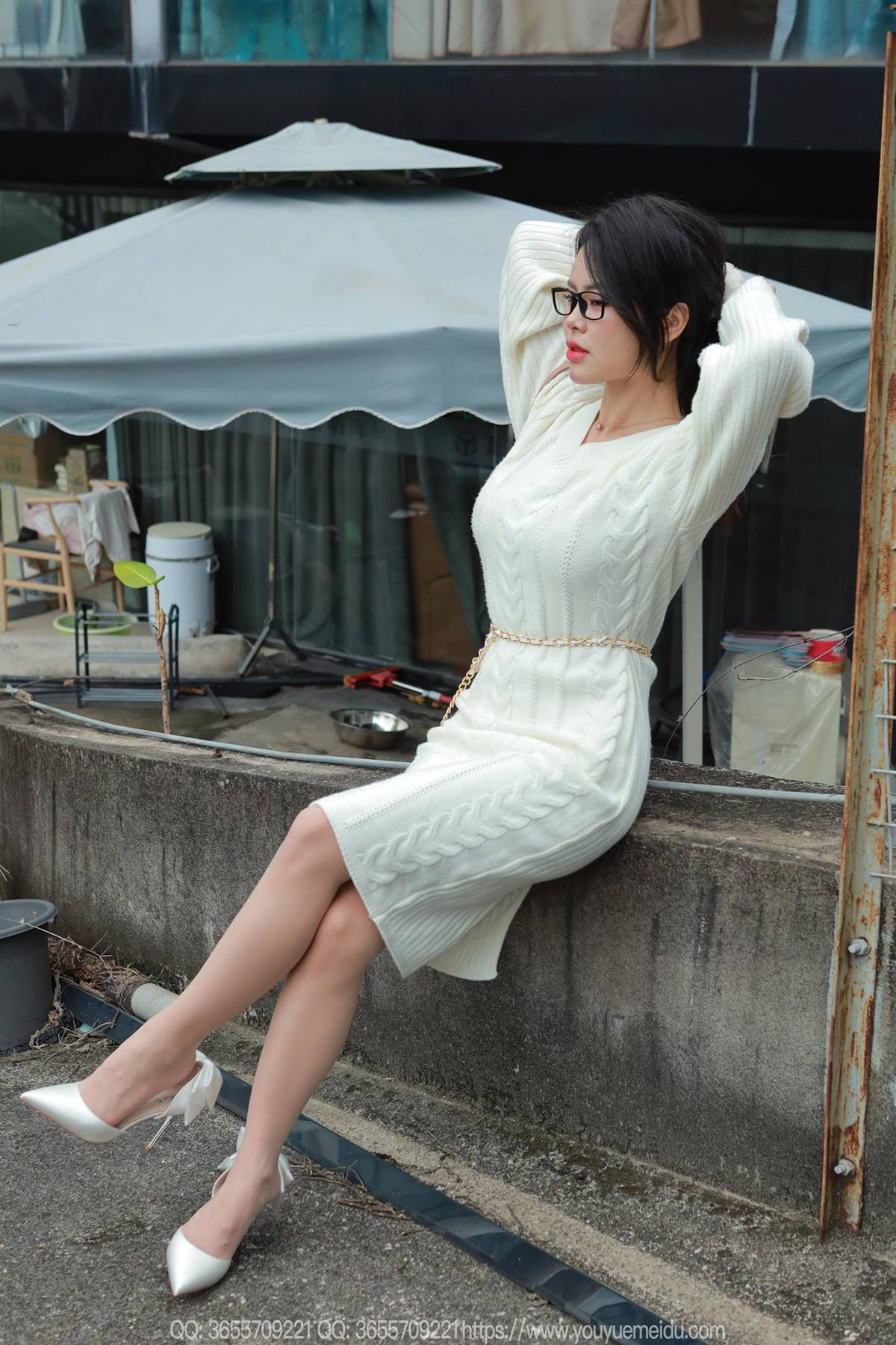 图片[12]-[IESS异思趣向] 2025.03.10 丝享家1997：兔兔《高开衩包臀裙》[88P] – 速更版-美库