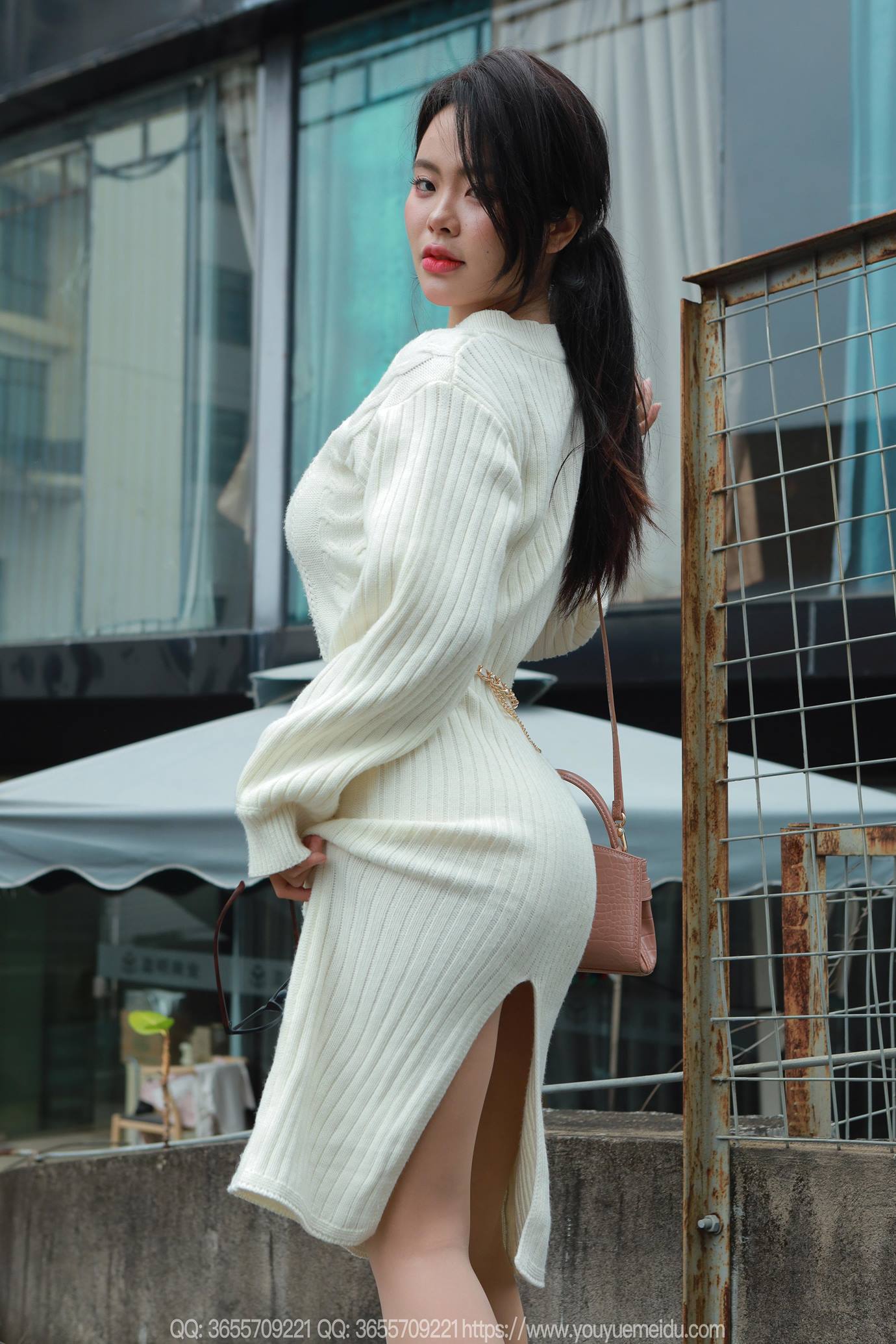 图片[20]-[IESS异思趣向] 2025.03.10 丝享家1997：兔兔《高开衩包臀裙》[88P] – 速更版-美库