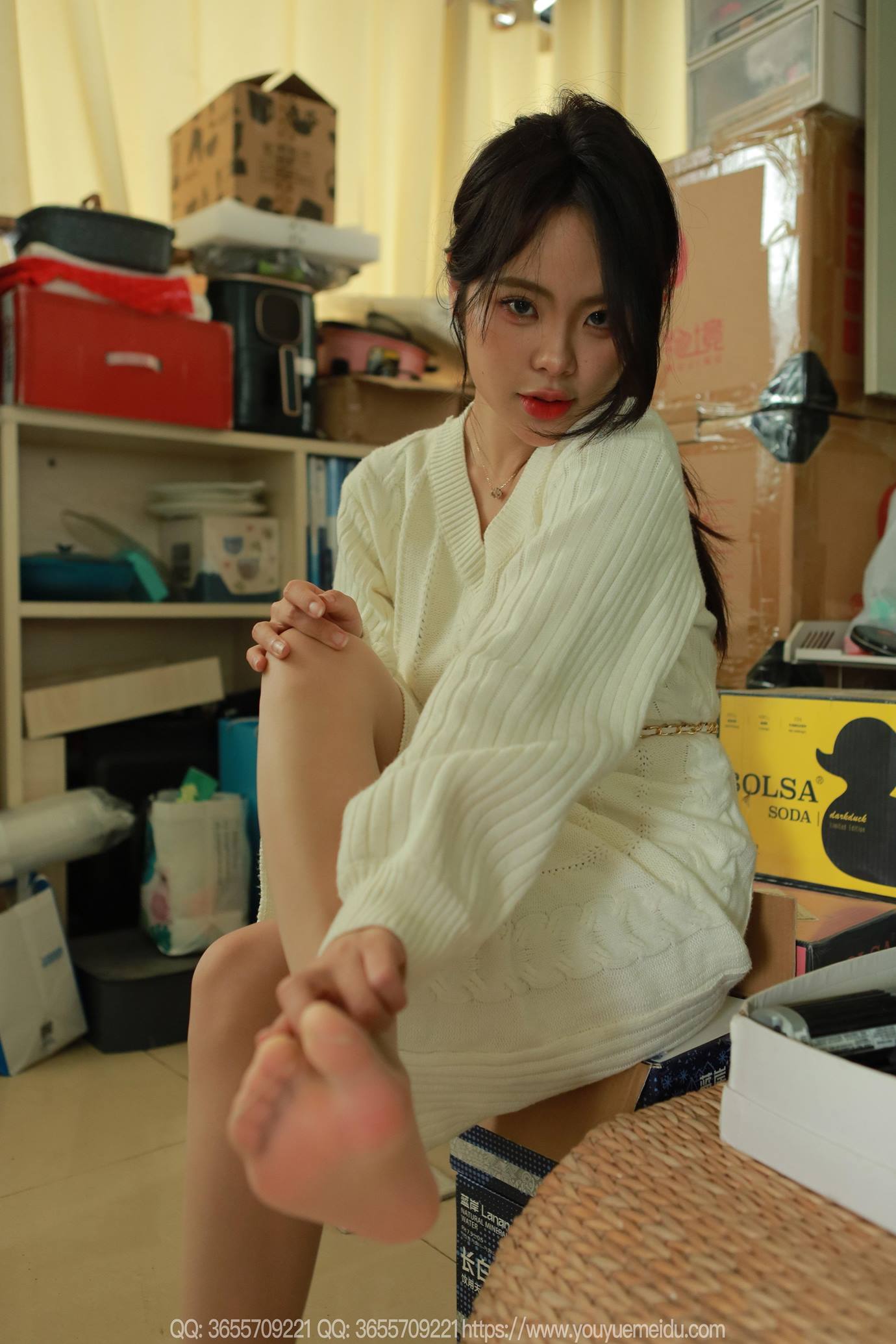 图片[53]-[IESS异思趣向] 2025.03.10 丝享家1997：兔兔《高开衩包臀裙》[88P] – 速更版-美库