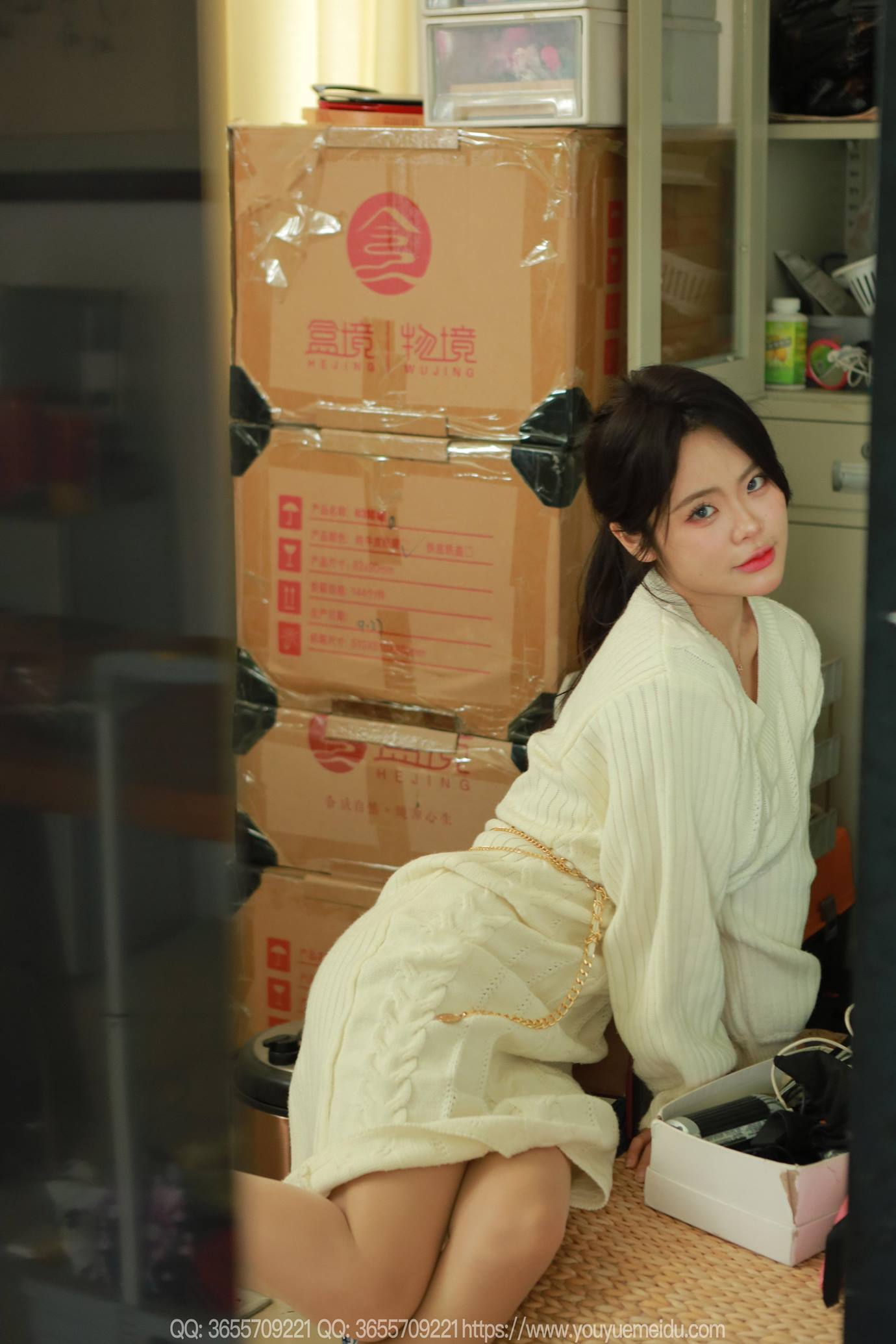 图片[79]-[IESS异思趣向] 2025.03.10 丝享家1997：兔兔《高开衩包臀裙》[88P] – 速更版-美库