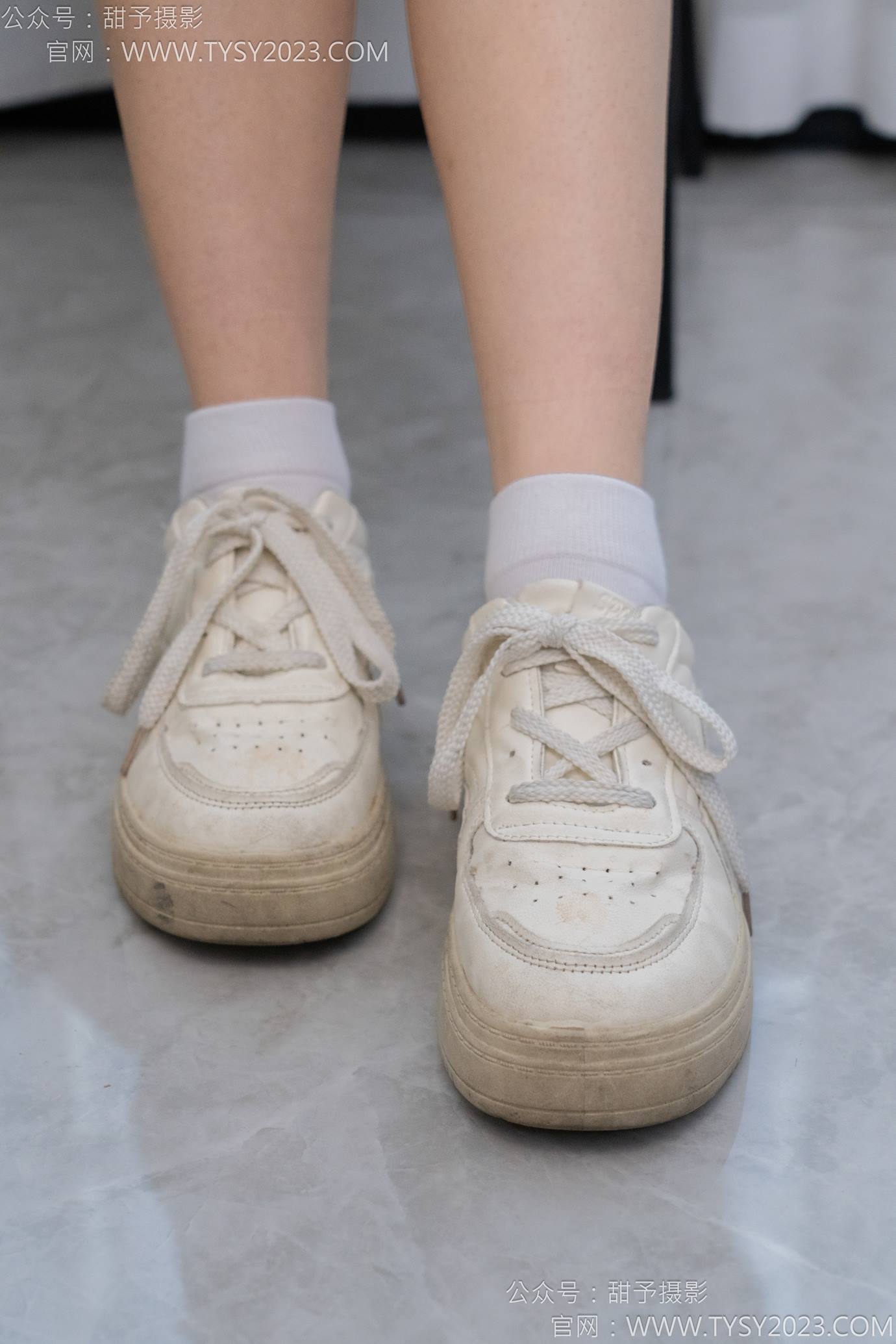 图片[12]-甜予摄影 NO.126 诺诺-板鞋、白棉袜、裸足[112P] – 速更版-美库