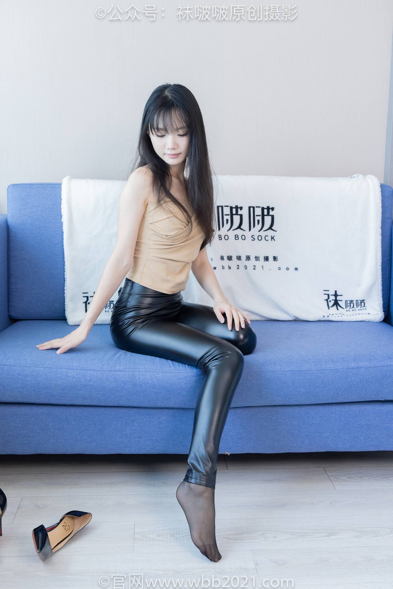 图片[51]-[BoBoSocks袜啵啵]NO.515 甜甜圈-高跟鞋、薄黑丝、皮裤裤里丝[114P] – 速更版-美库