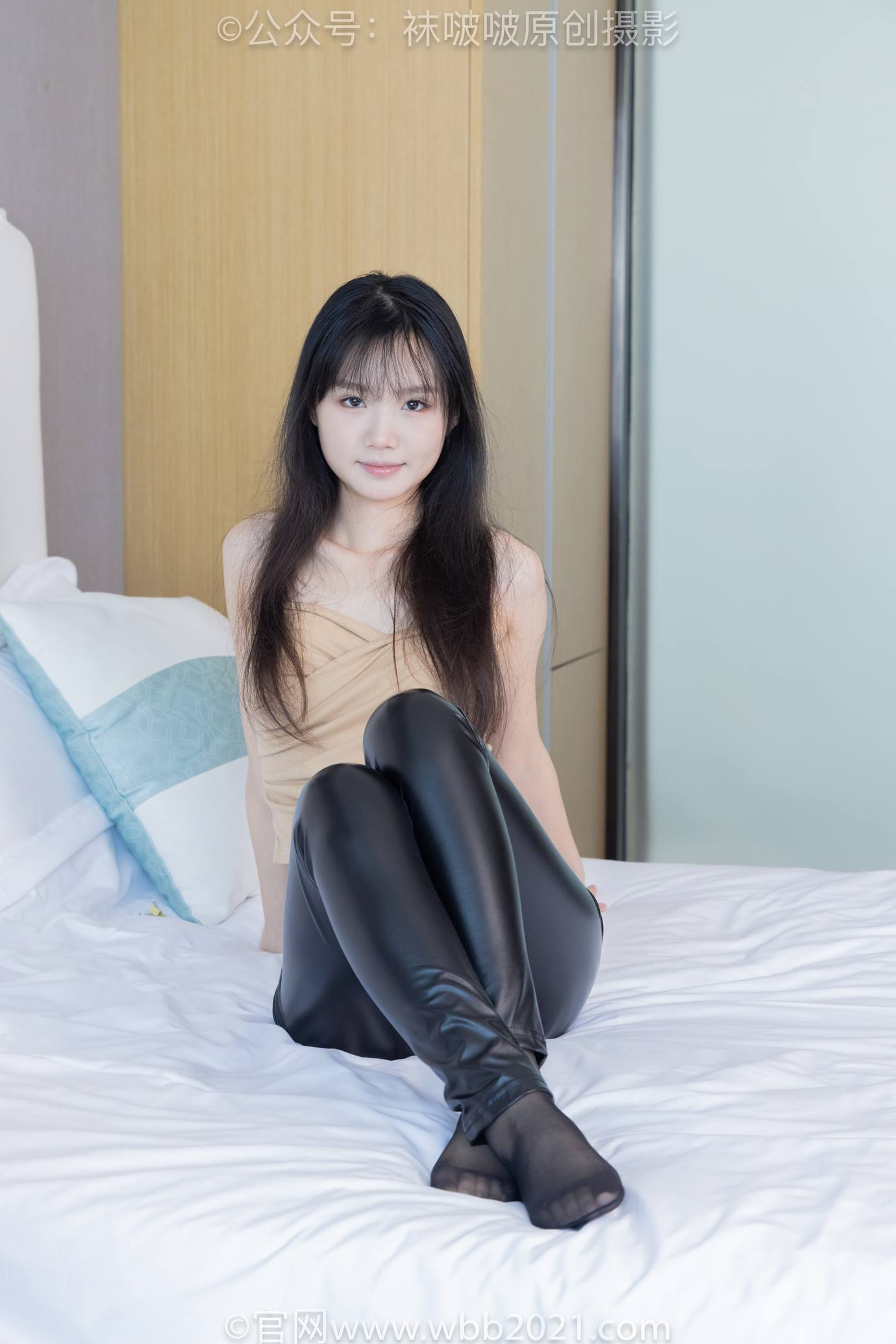 图片[106]-[BoBoSocks袜啵啵]NO.515 甜甜圈-高跟鞋、薄黑丝、皮裤裤里丝[114P] – 速更版-美库