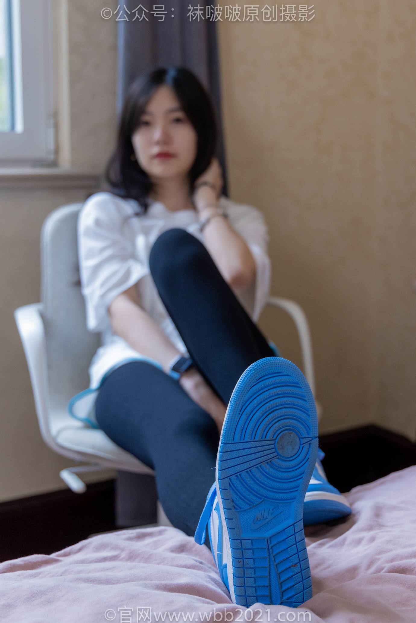 图片[21]-[BoBoSocks袜啵啵]NO.516 小甜豆-板鞋、厚黑色踩脚裤袜、白棉袜[107P] – 速更版-美库