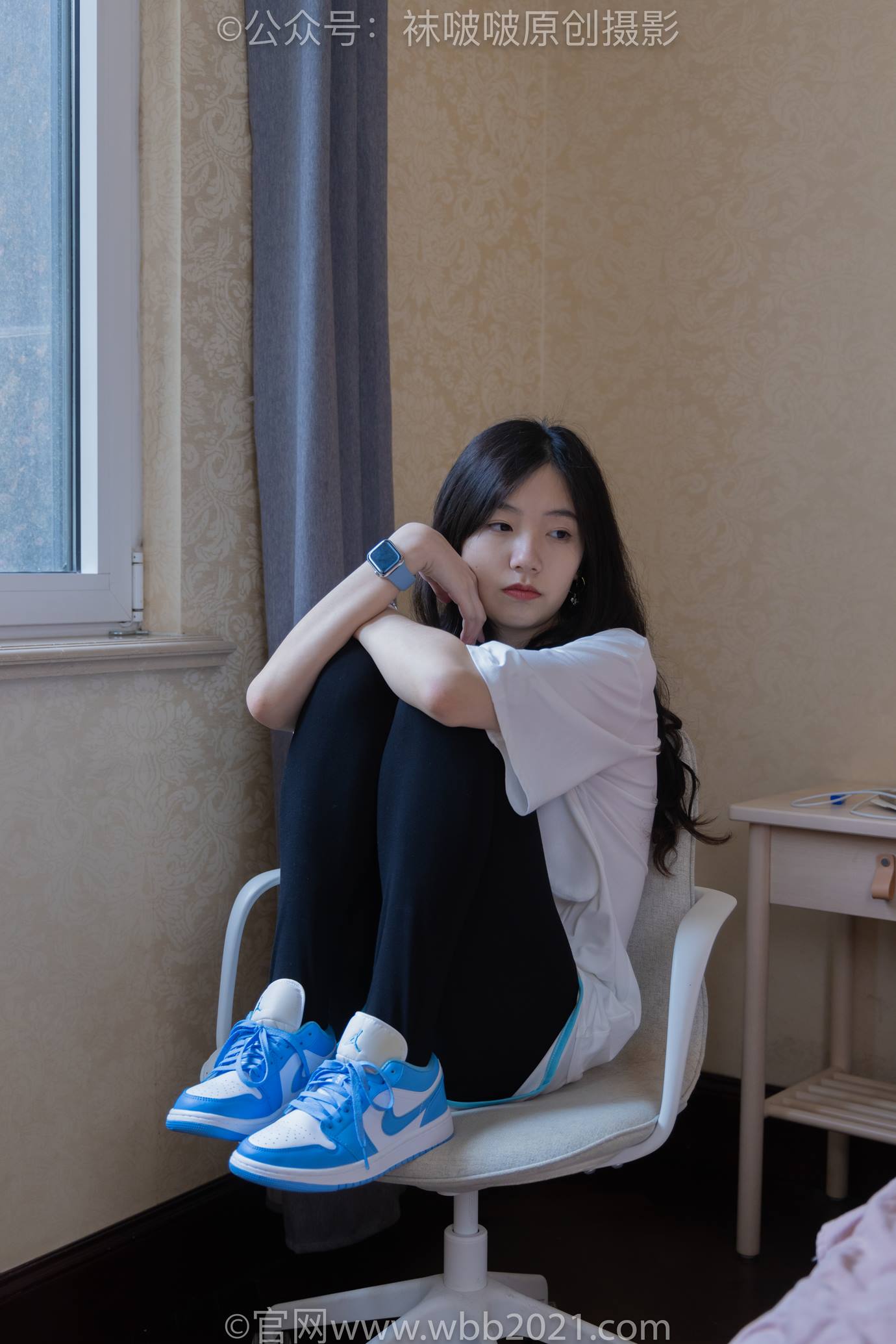 图片[24]-[BoBoSocks袜啵啵]NO.516 小甜豆-板鞋、厚黑色踩脚裤袜、白棉袜[107P] – 速更版-美库