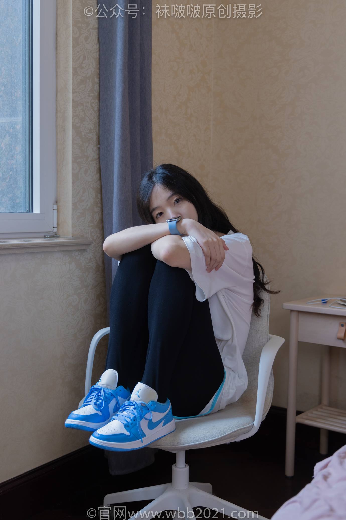 图片[25]-[BoBoSocks袜啵啵]NO.516 小甜豆-板鞋、厚黑色踩脚裤袜、白棉袜[107P] – 速更版-美库