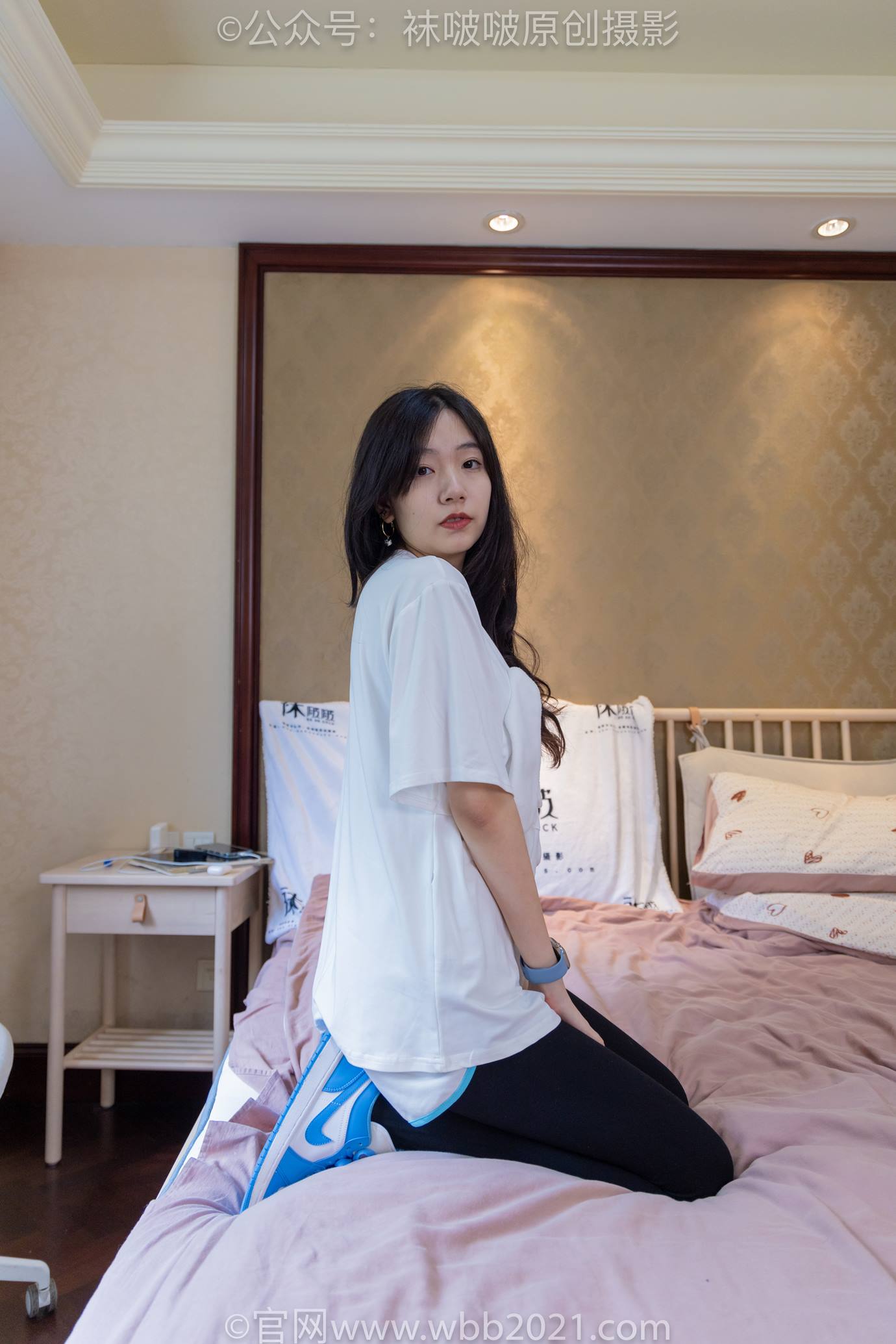 图片[40]-[BoBoSocks袜啵啵]NO.516 小甜豆-板鞋、厚黑色踩脚裤袜、白棉袜[107P] – 速更版-美库