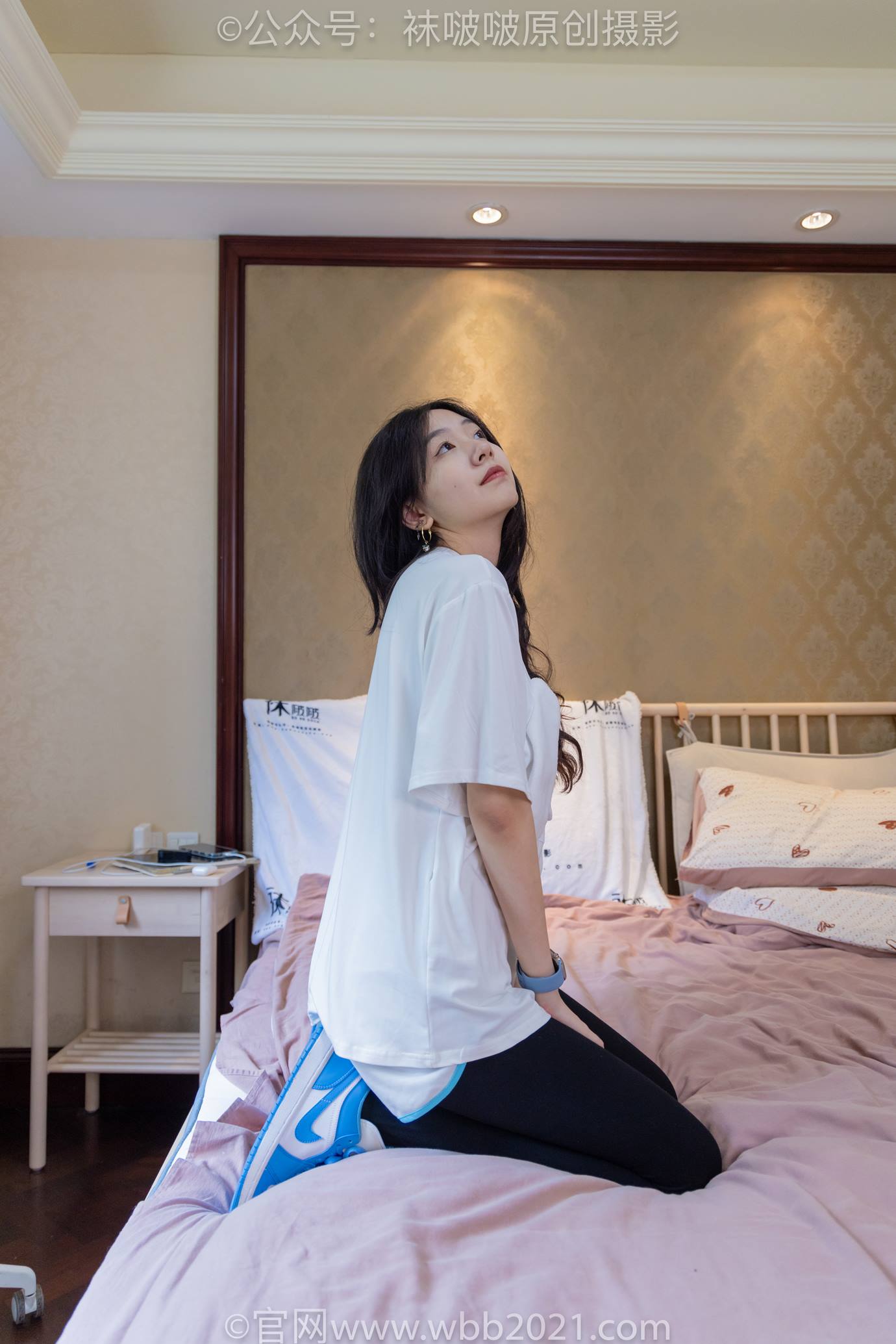 图片[41]-[BoBoSocks袜啵啵]NO.516 小甜豆-板鞋、厚黑色踩脚裤袜、白棉袜[107P] – 速更版-美库